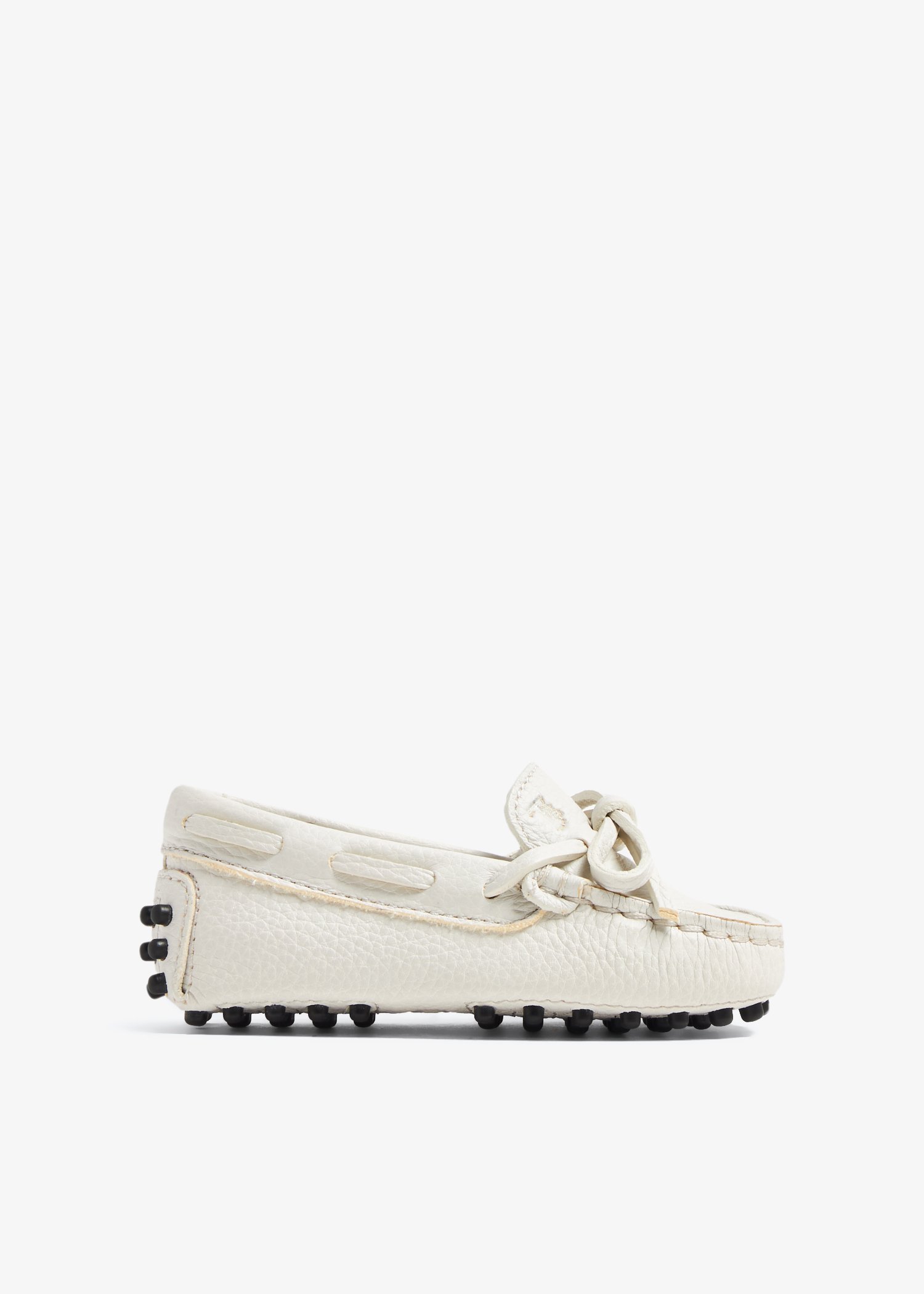 

Gommini moccasins, White