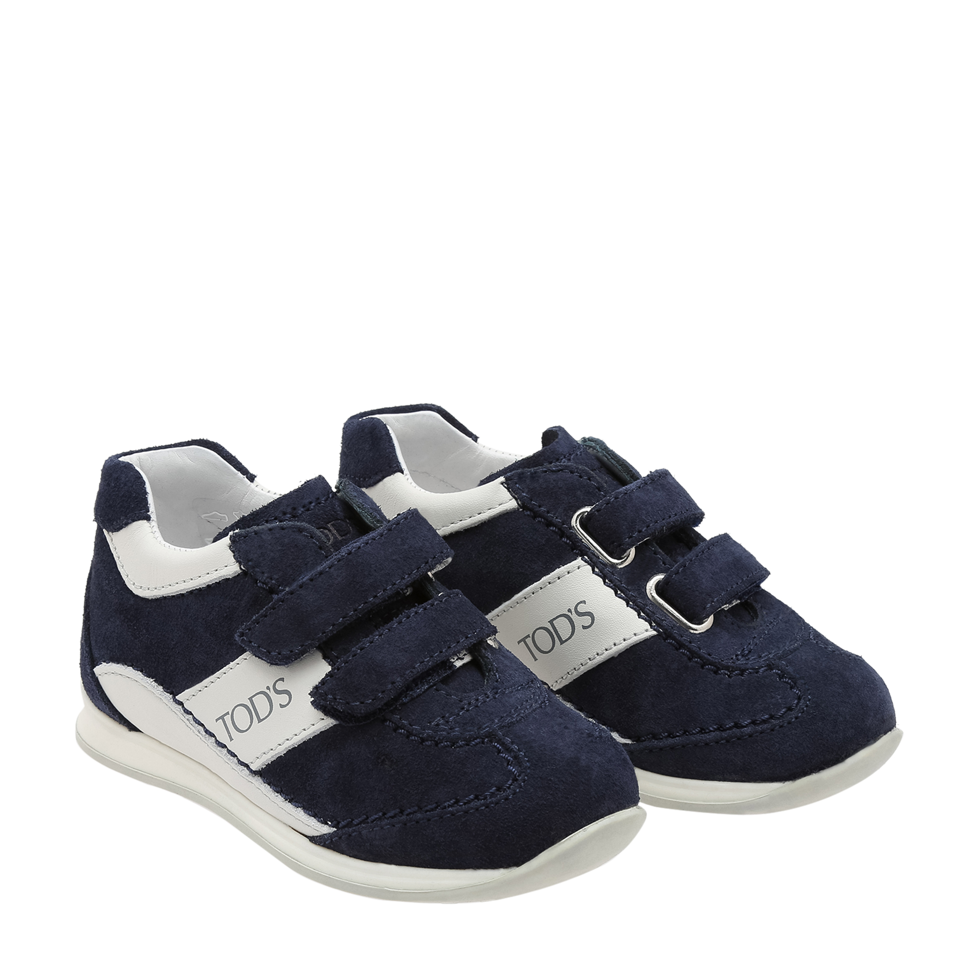 

Low-top suede sneakers, Blue