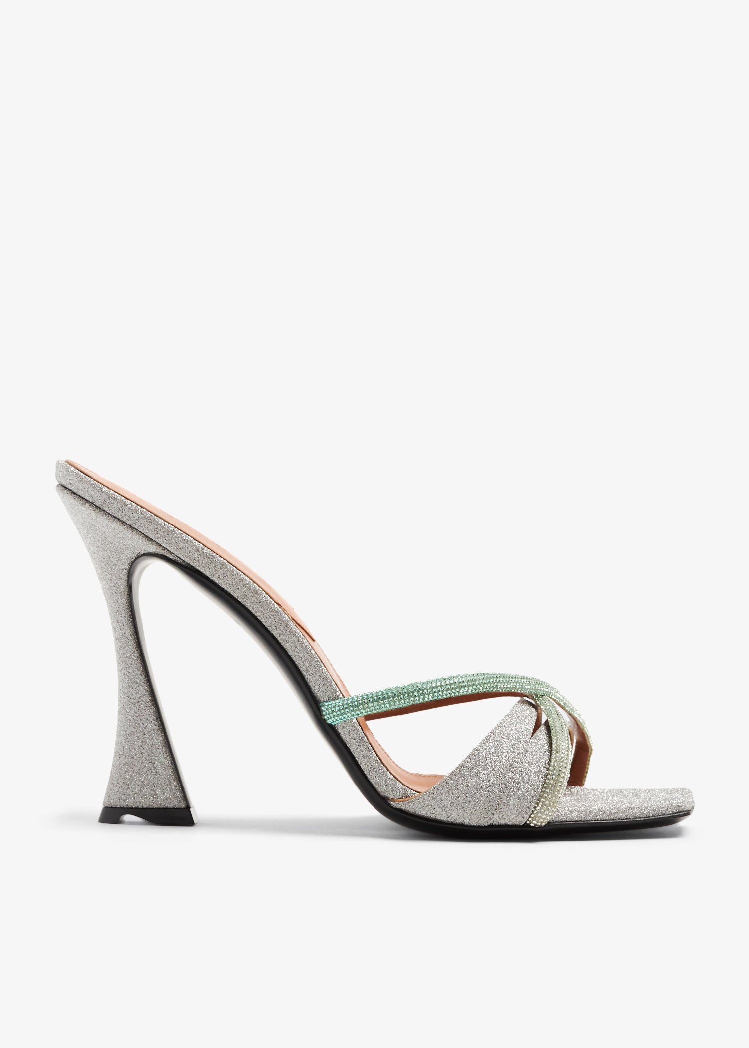 

Lust mules, Silver