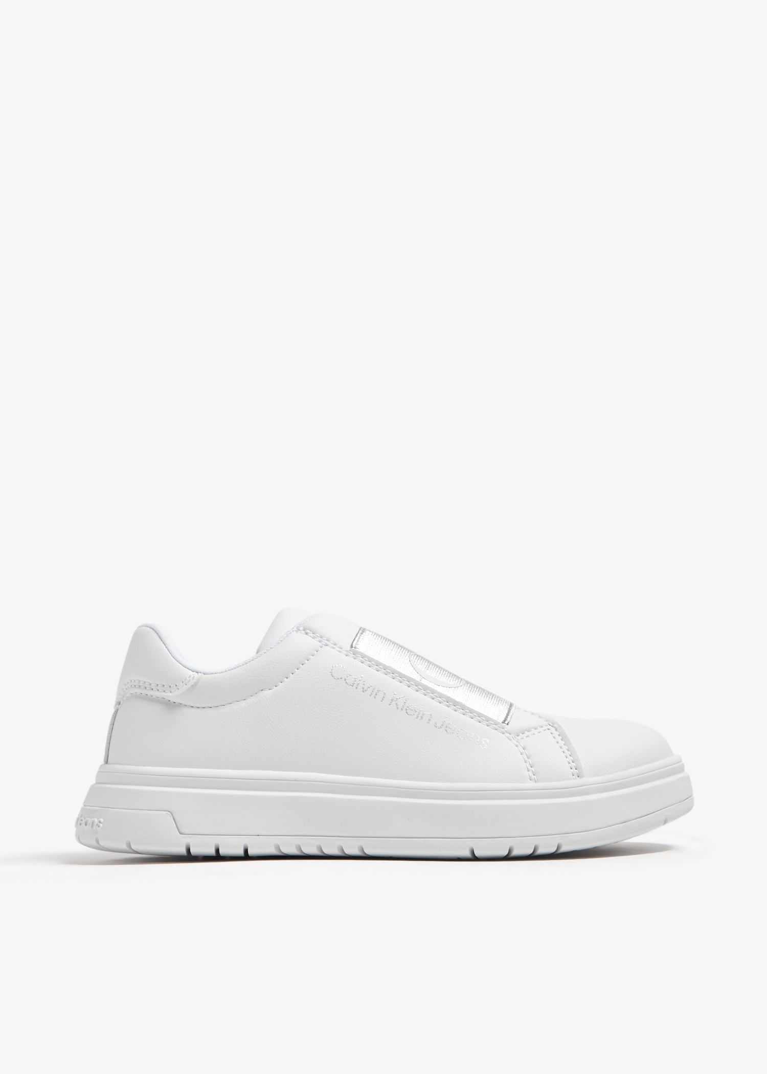 

Logo sneakers, White