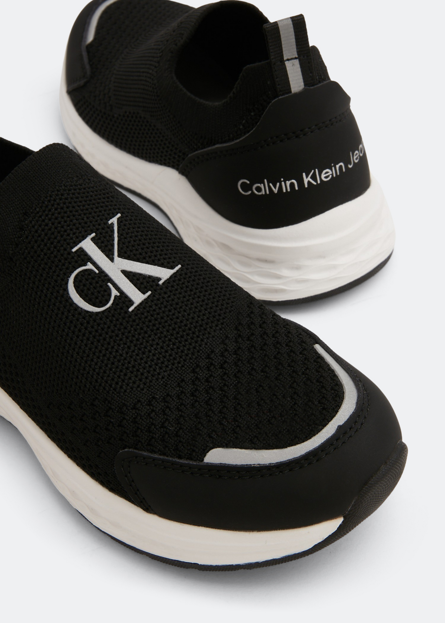 

Knit sneakers, Black