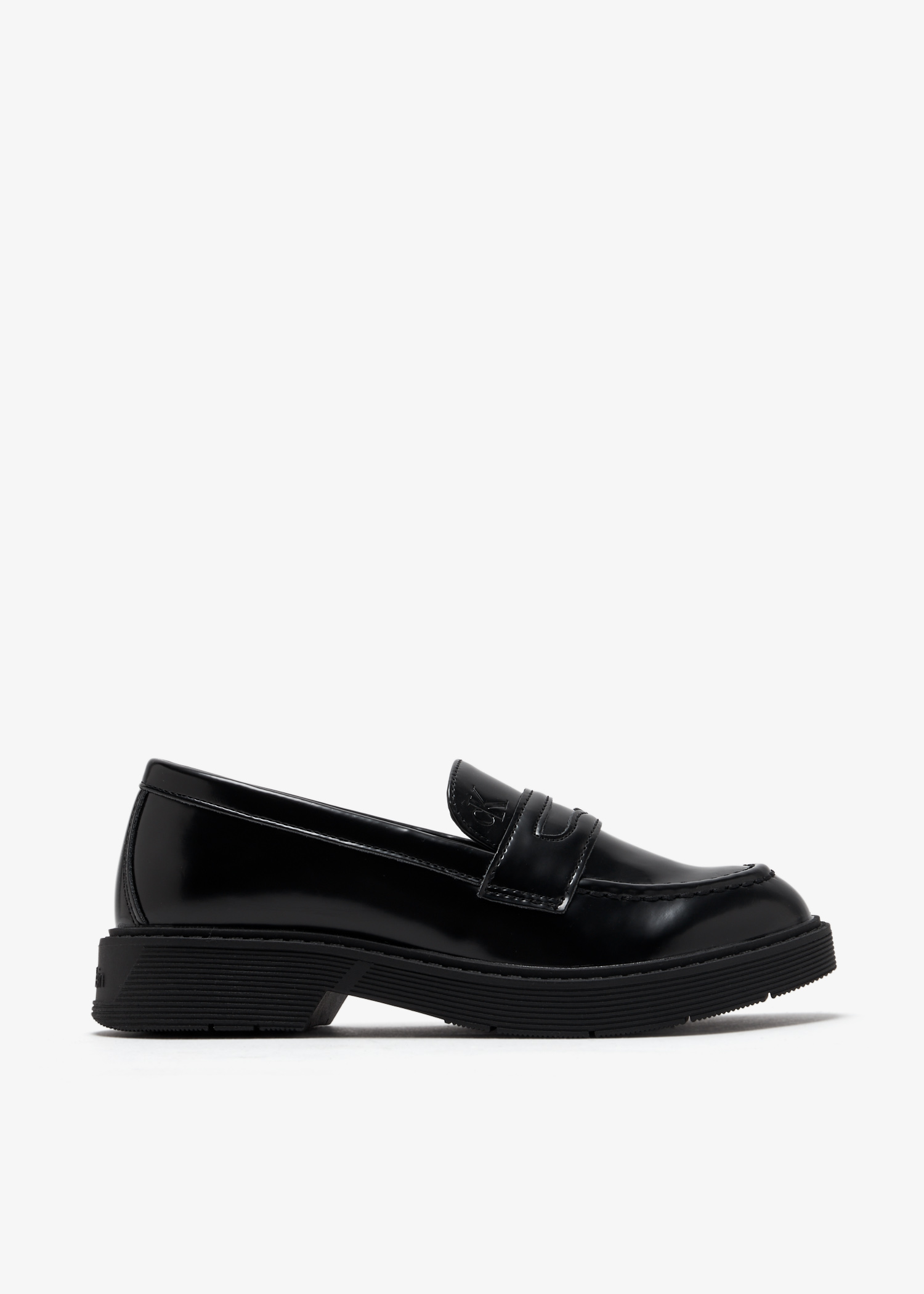 

Leather loafers, Black
