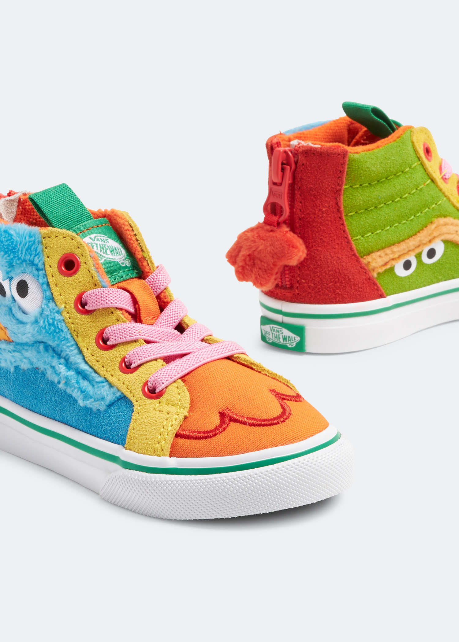 

x Sesame Street SK8-Hi Zip sneakers, Multicolored