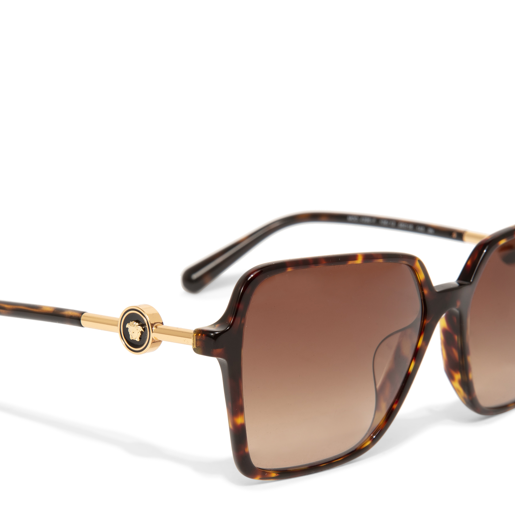 

Enamel Medusa sunglasses, Brown