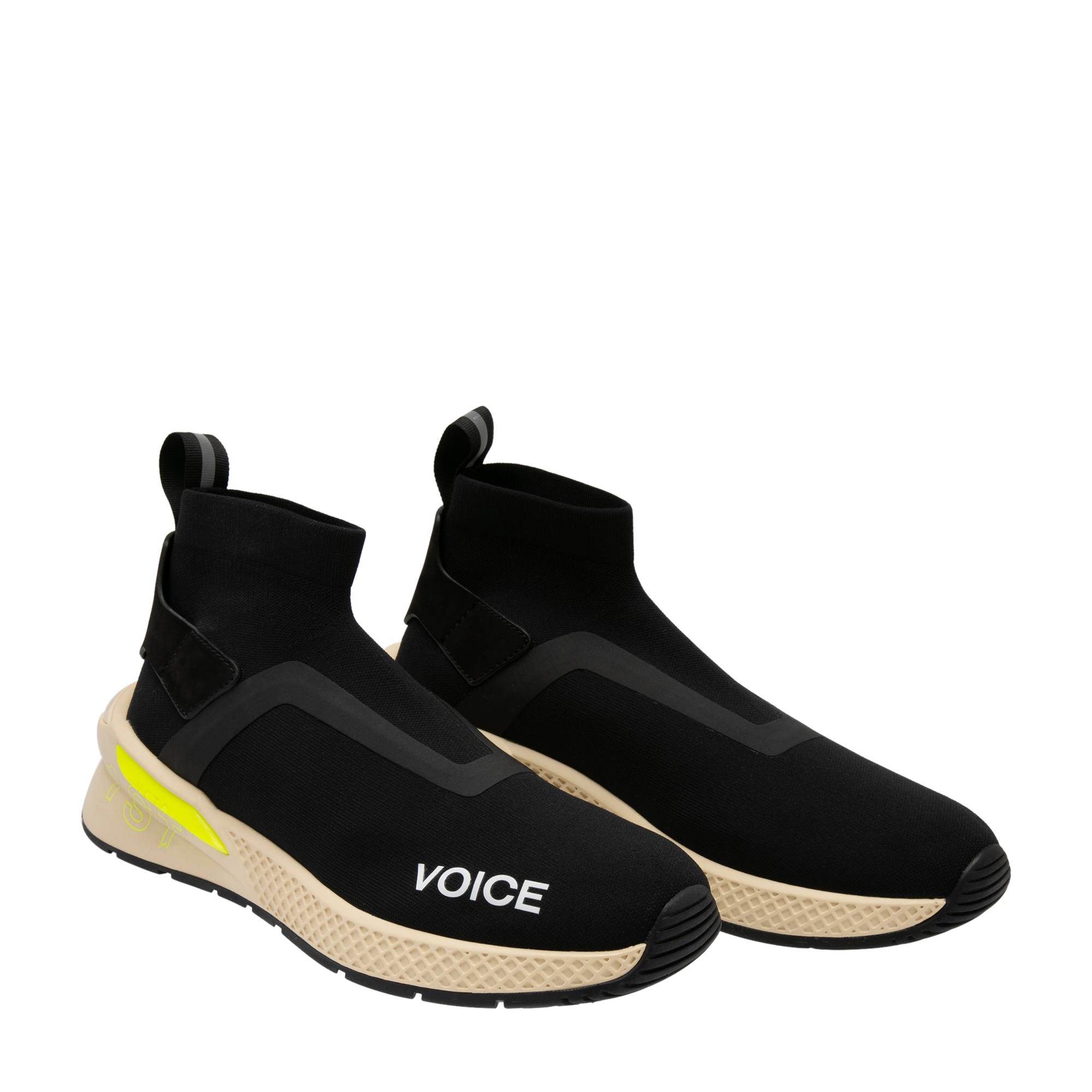 

1st bootie sock sneakers, Black