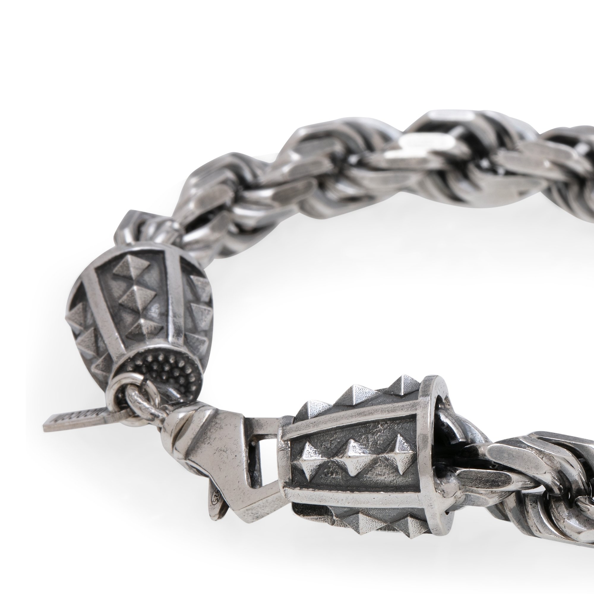 

Metal chain bracelet, Silver