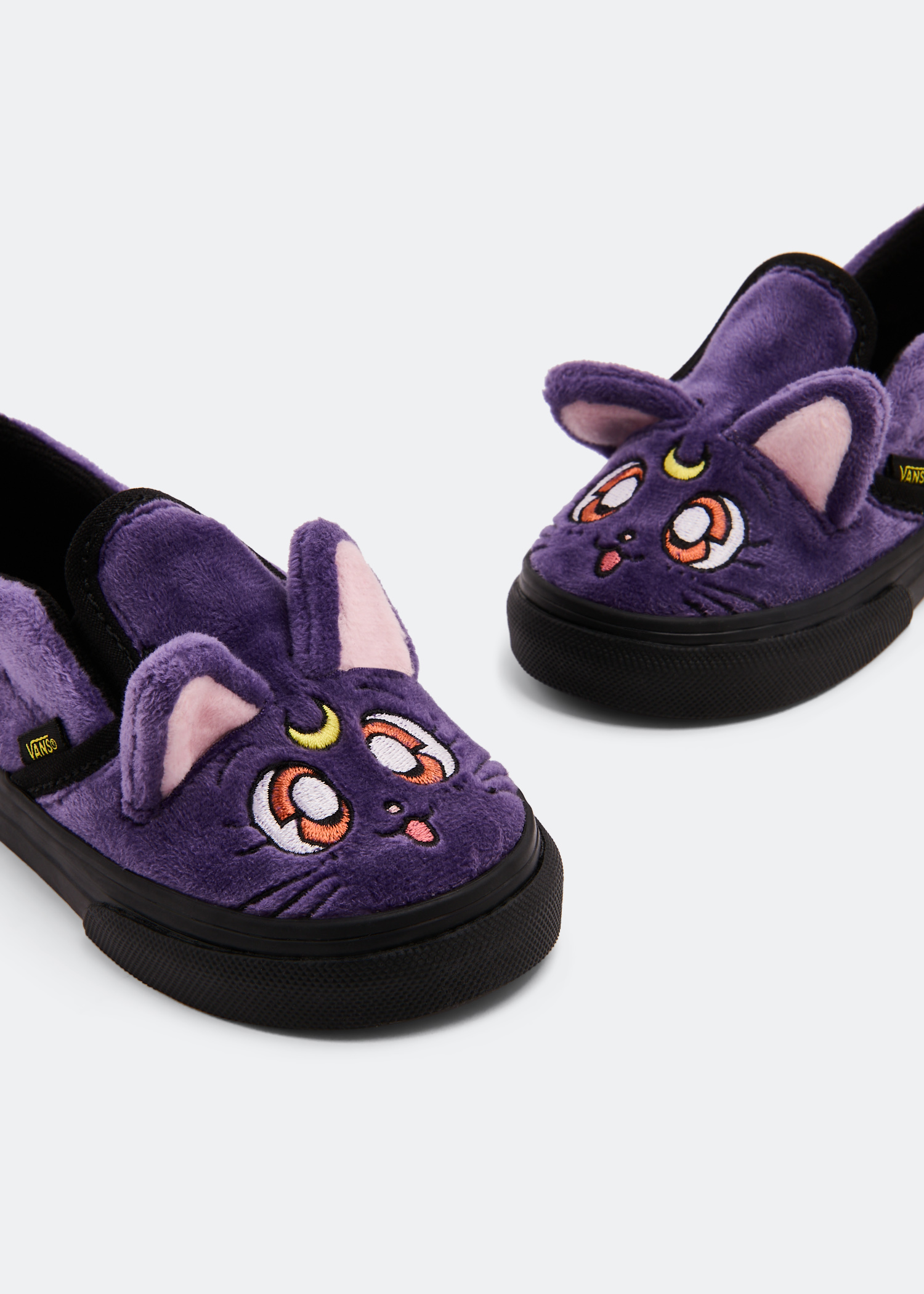 

x Pretty Guardian Sailor Moon Slip-On Luna Velcro sneakers, Purple