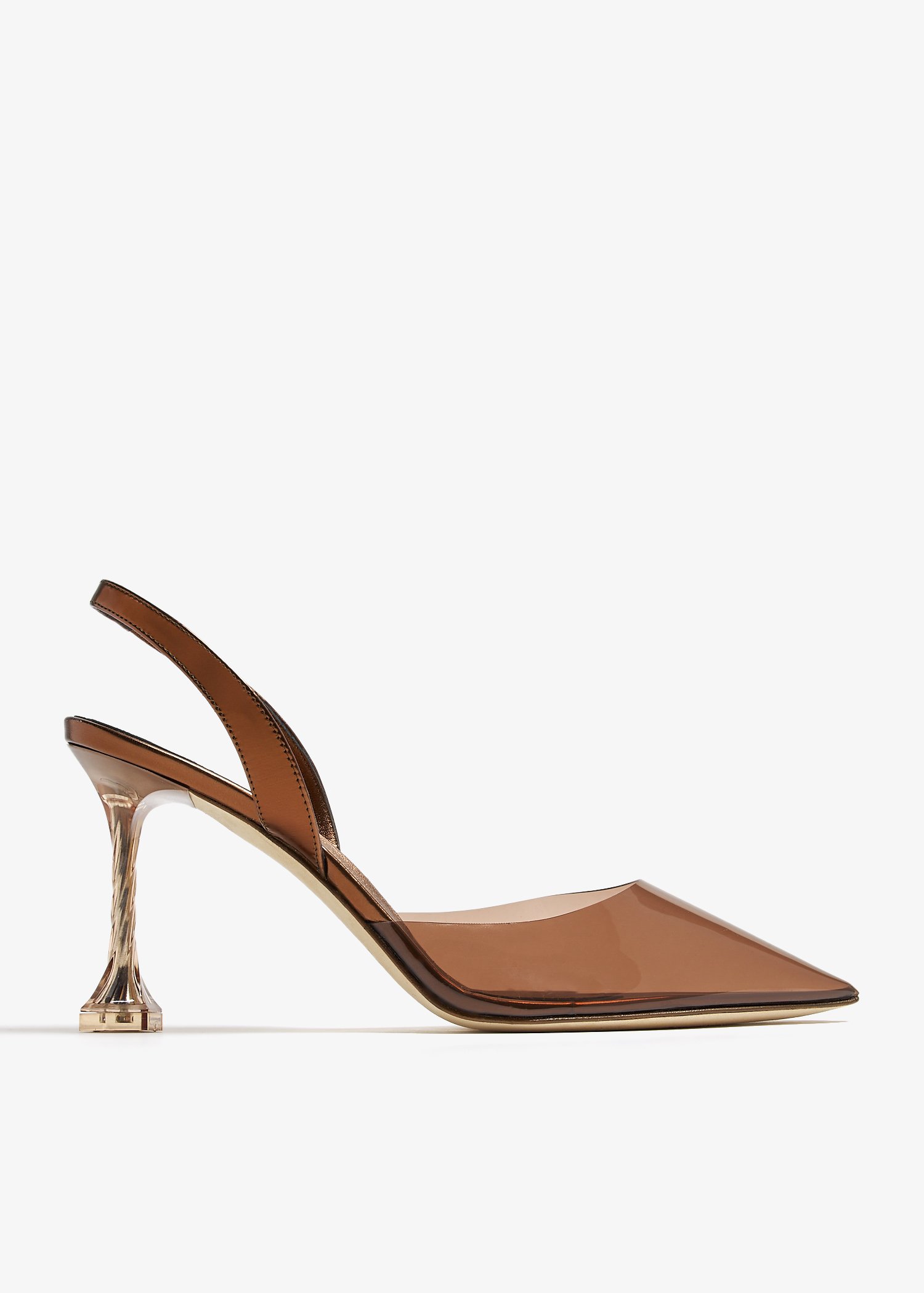 

Eva Vinyl pumps, Beige