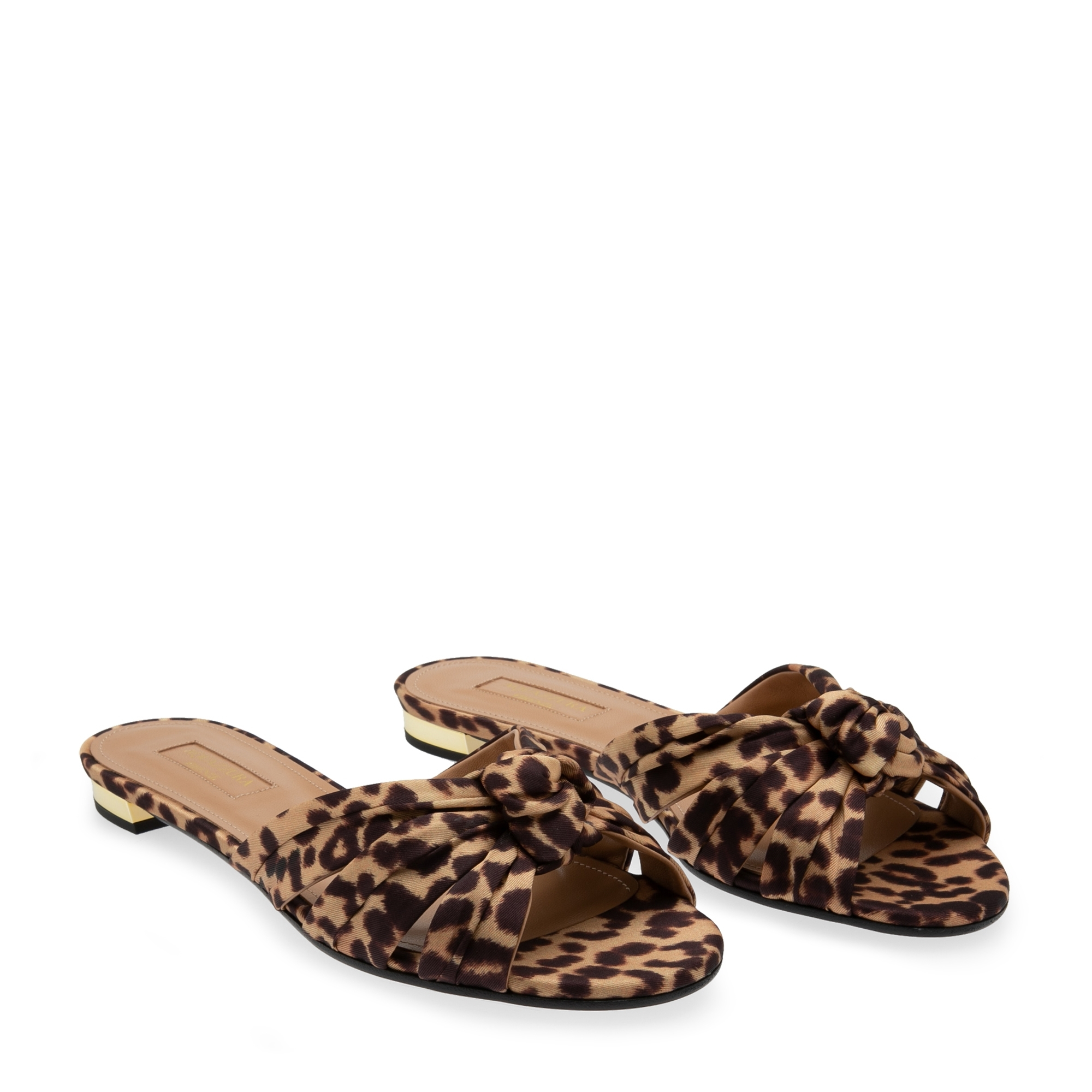 

Menorca flat mules, Animal print