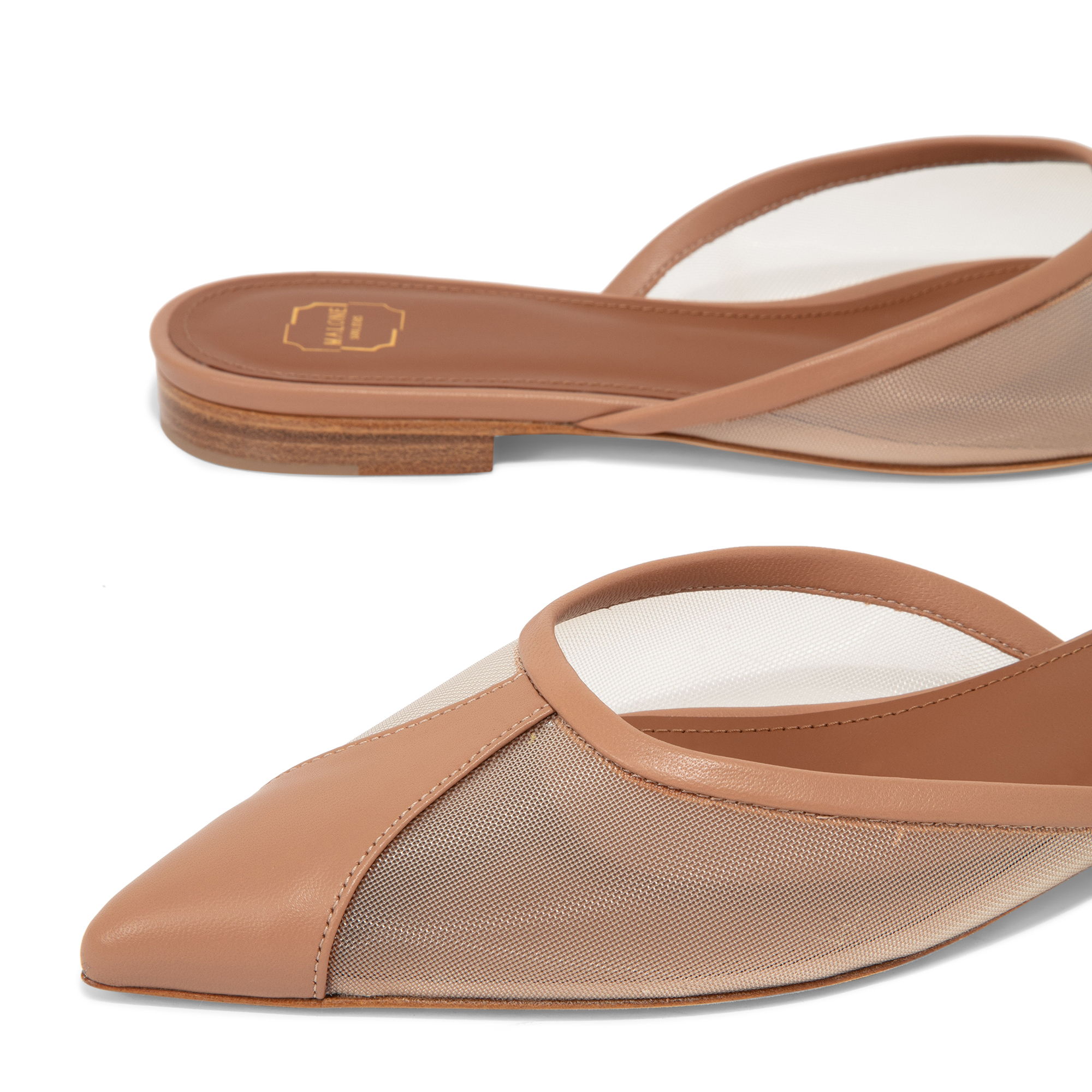 

Vona flat mules, Beige