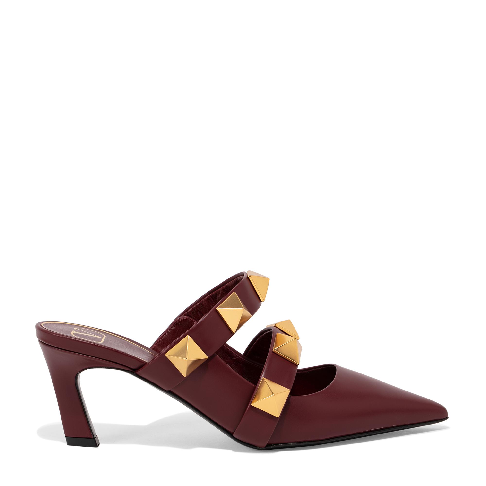 

Roman Stud mules, Burgundy