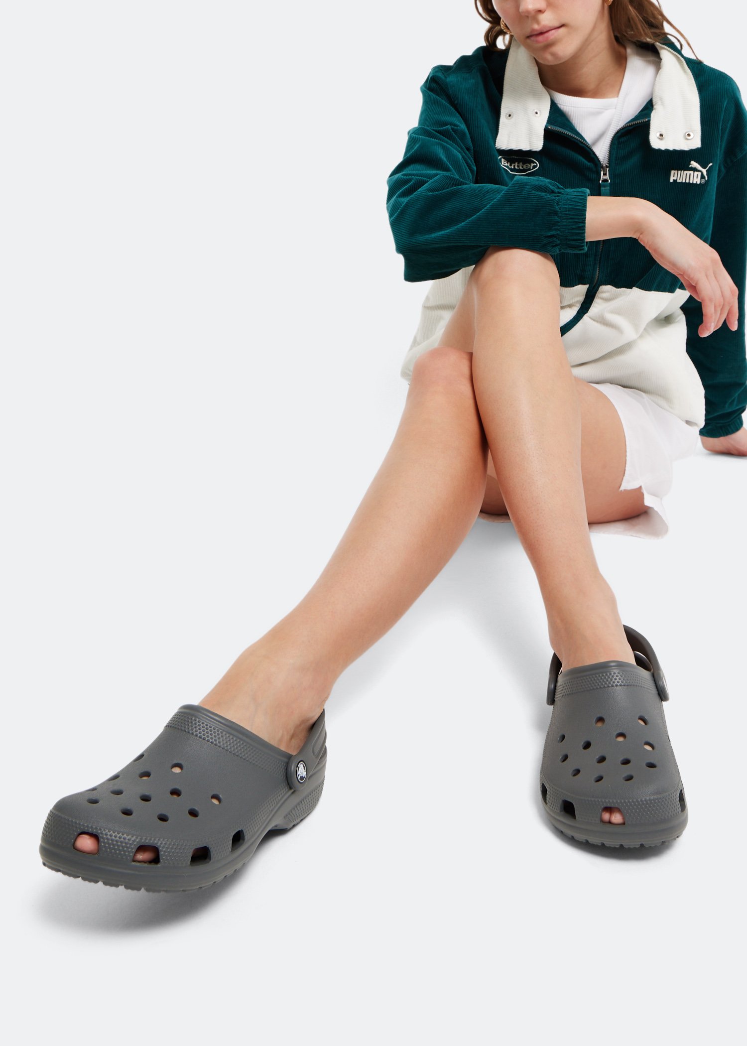 

Classic clogs, Grey