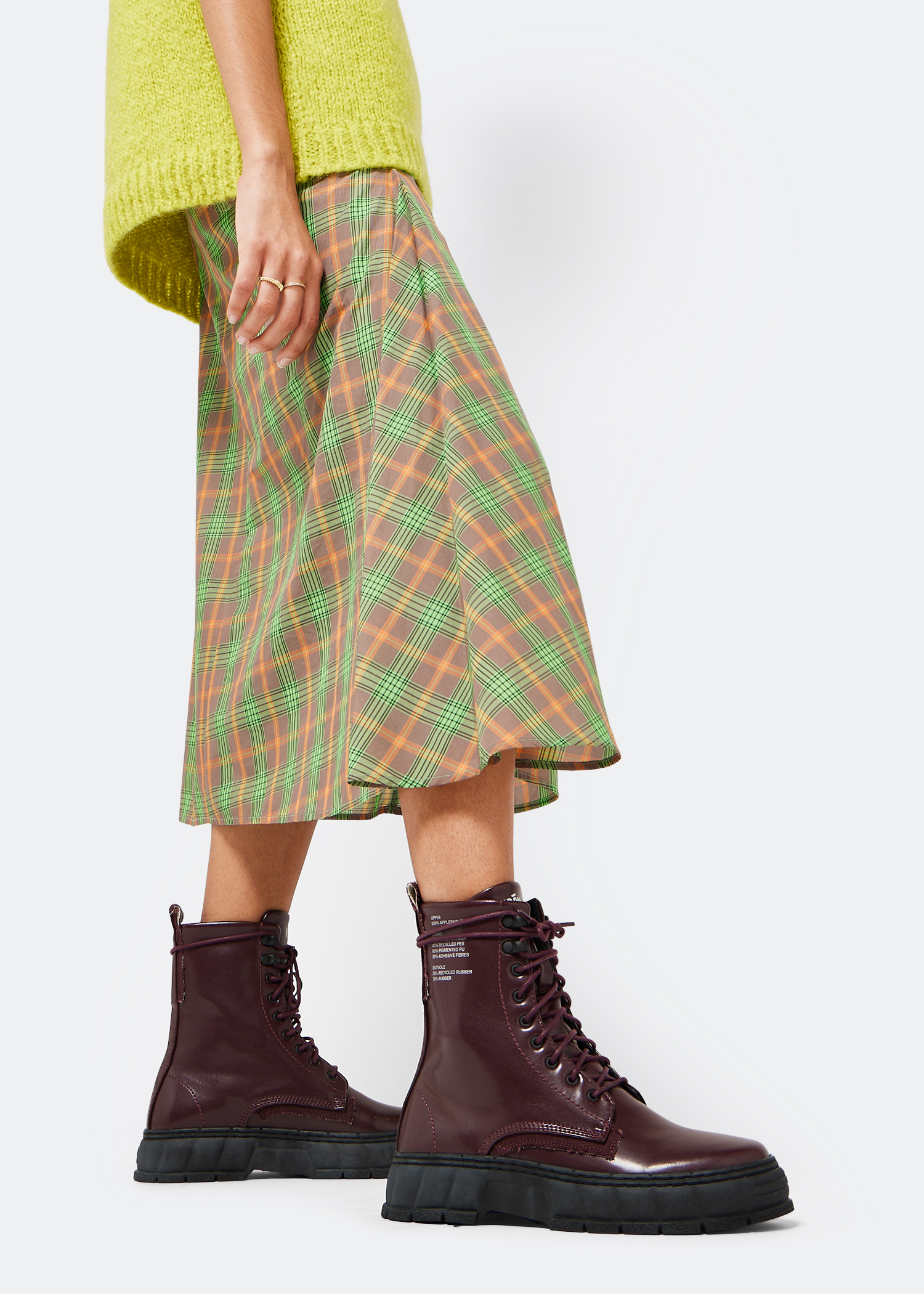 

1992 boots, Burgundy