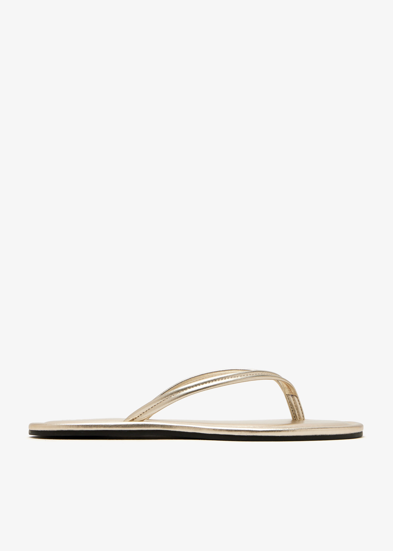 

Thong flip-flop sandals, Gold