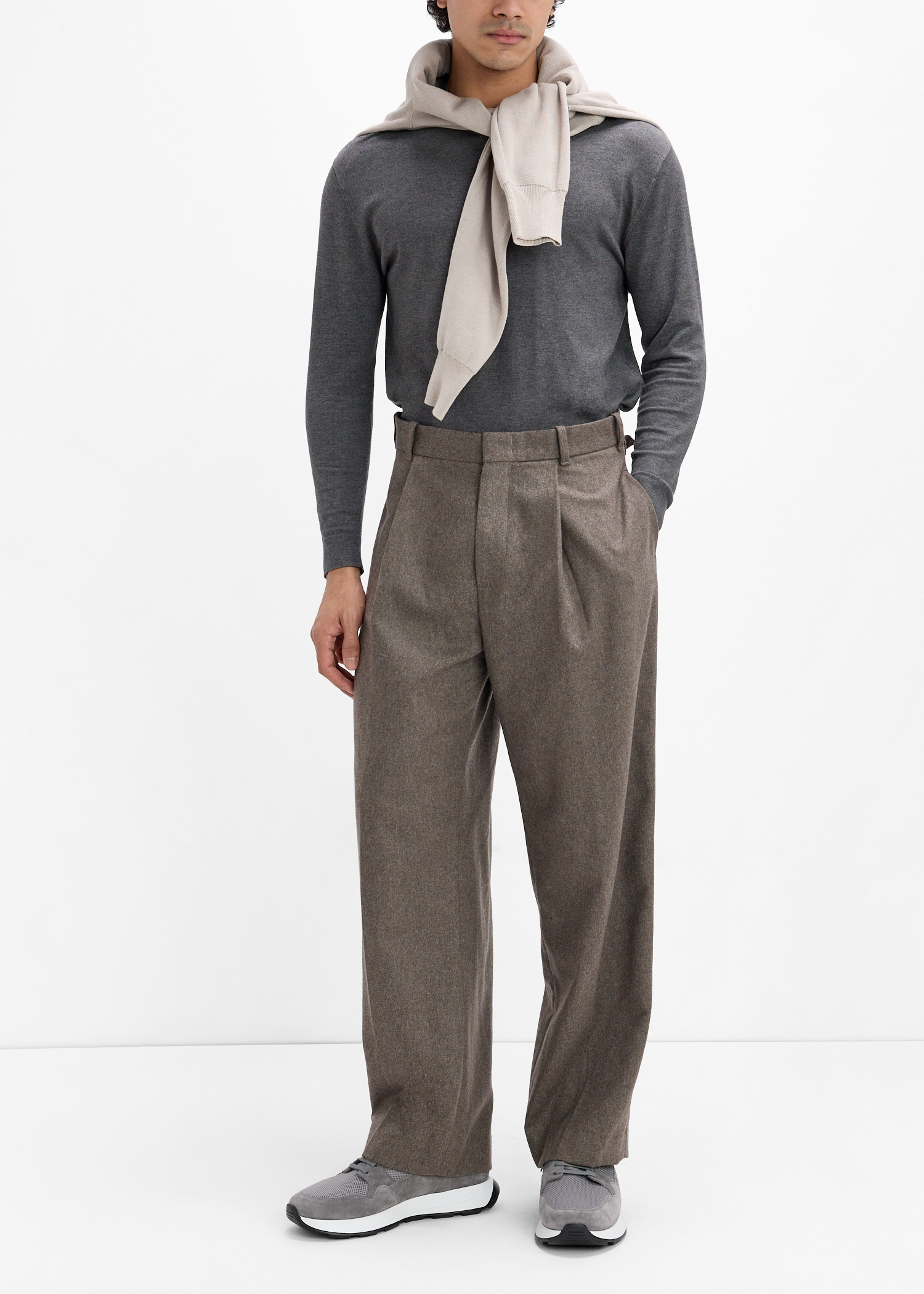 

Running sneakers, Grey