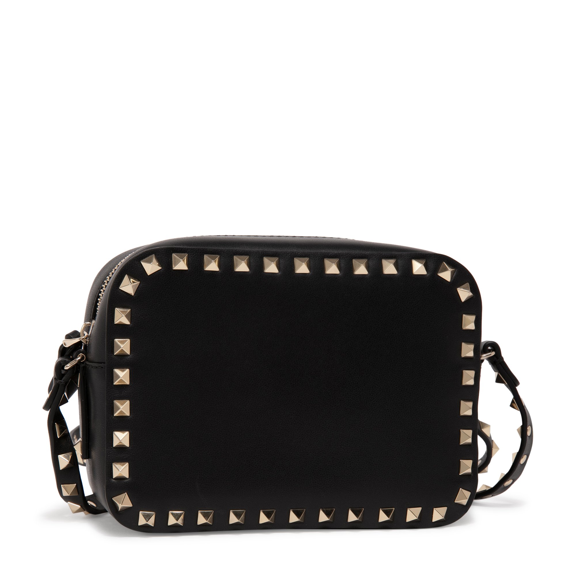 

Rockstud small crossbody bag, Black