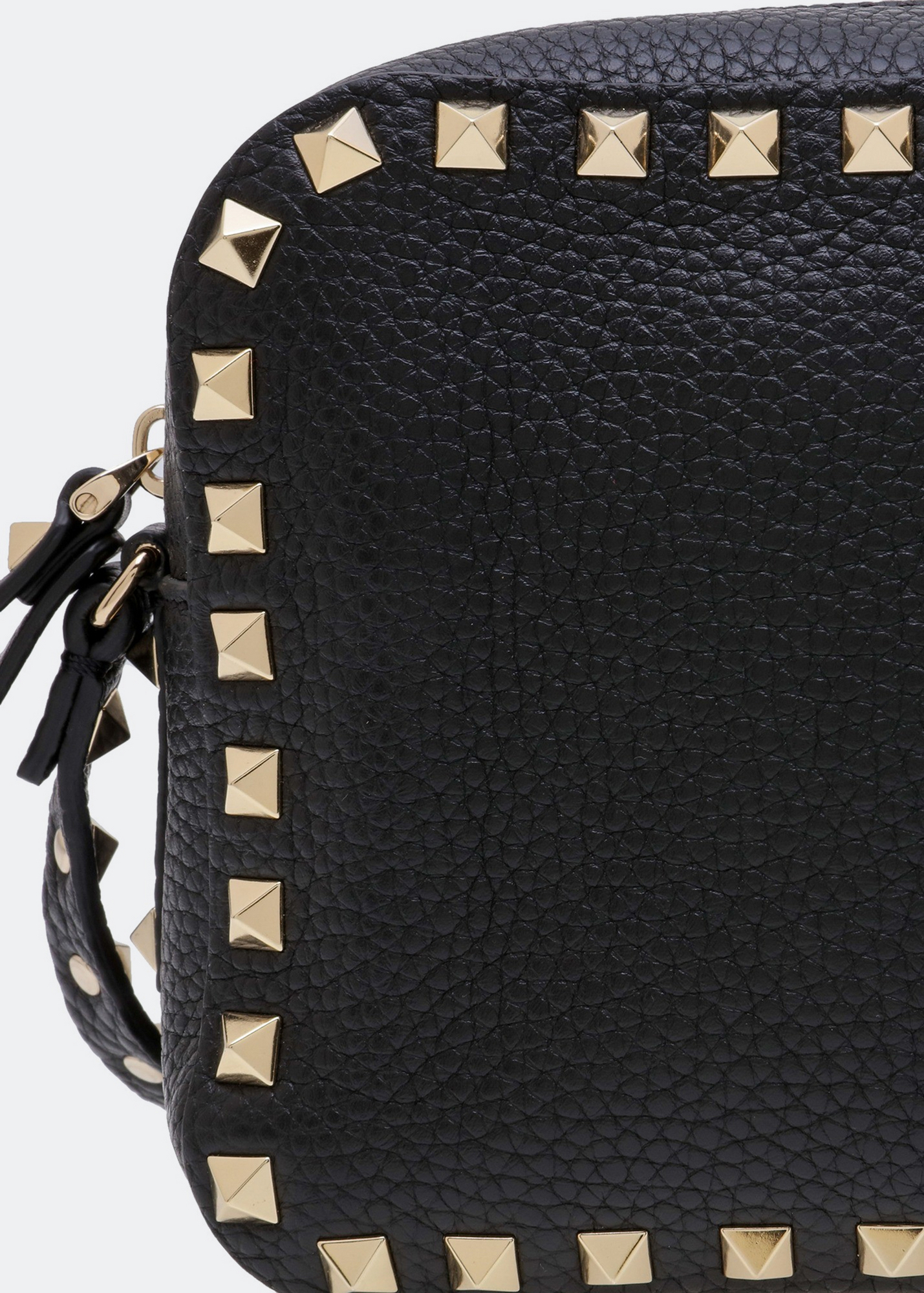 

Rockstud small crossbody bag, Black