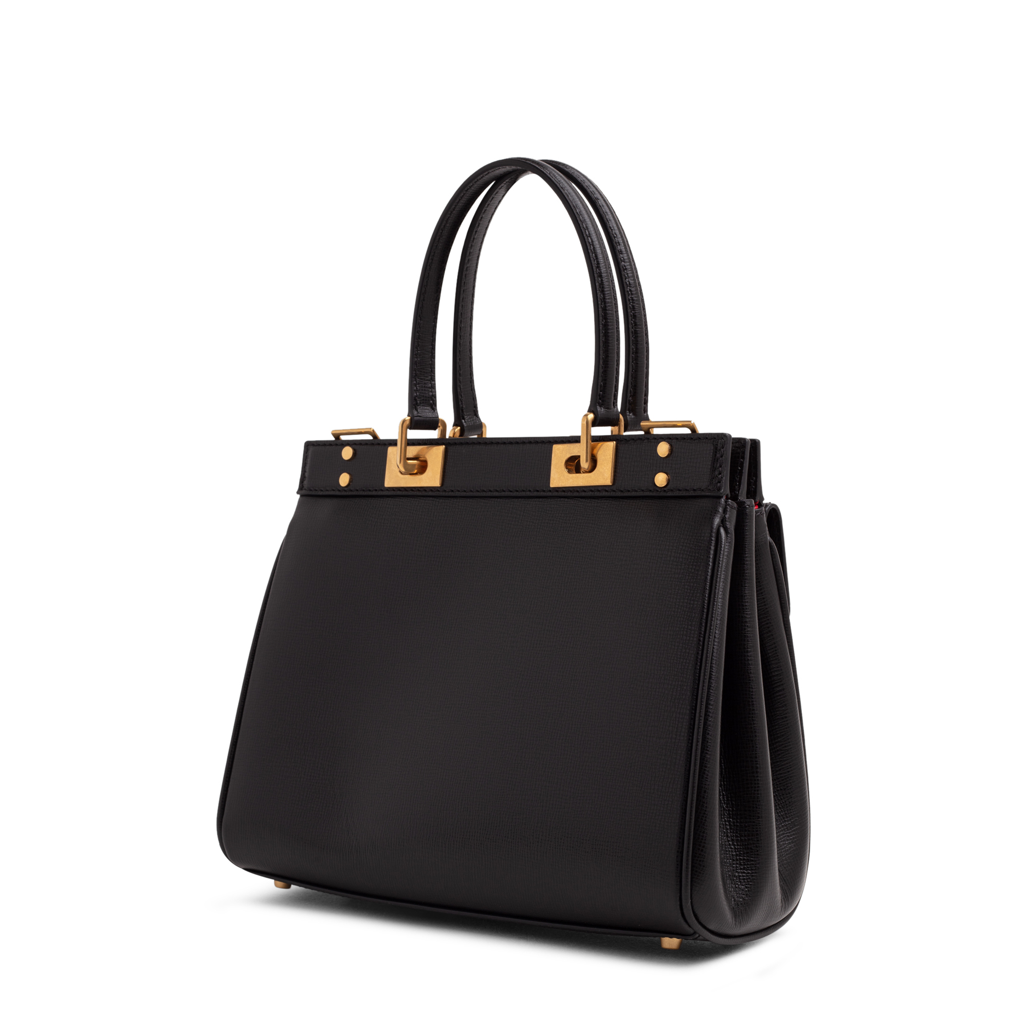 

Rockstud Alcove top handle bag, Black