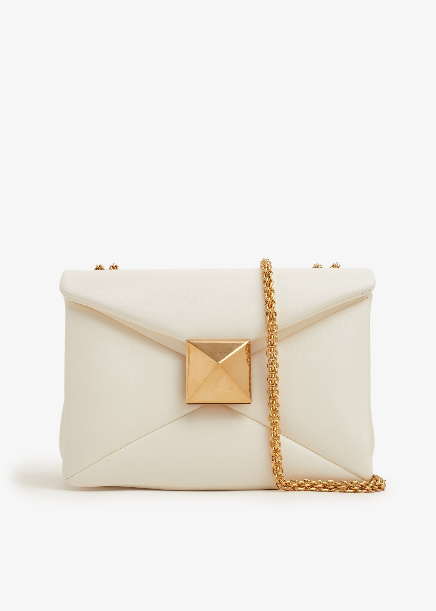 

One Stud chain bag, White