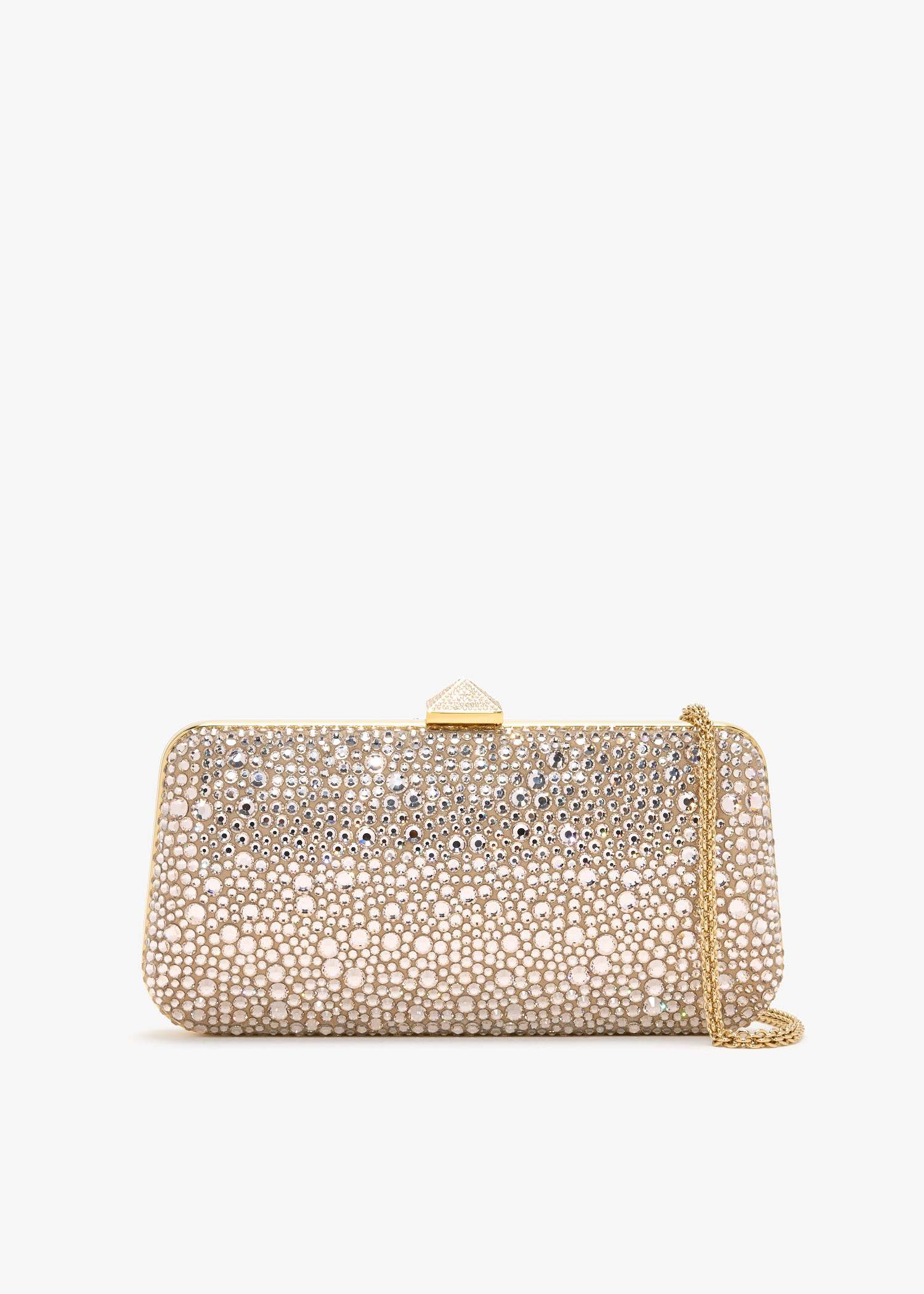 

Carry Secrets clutch, Gold
