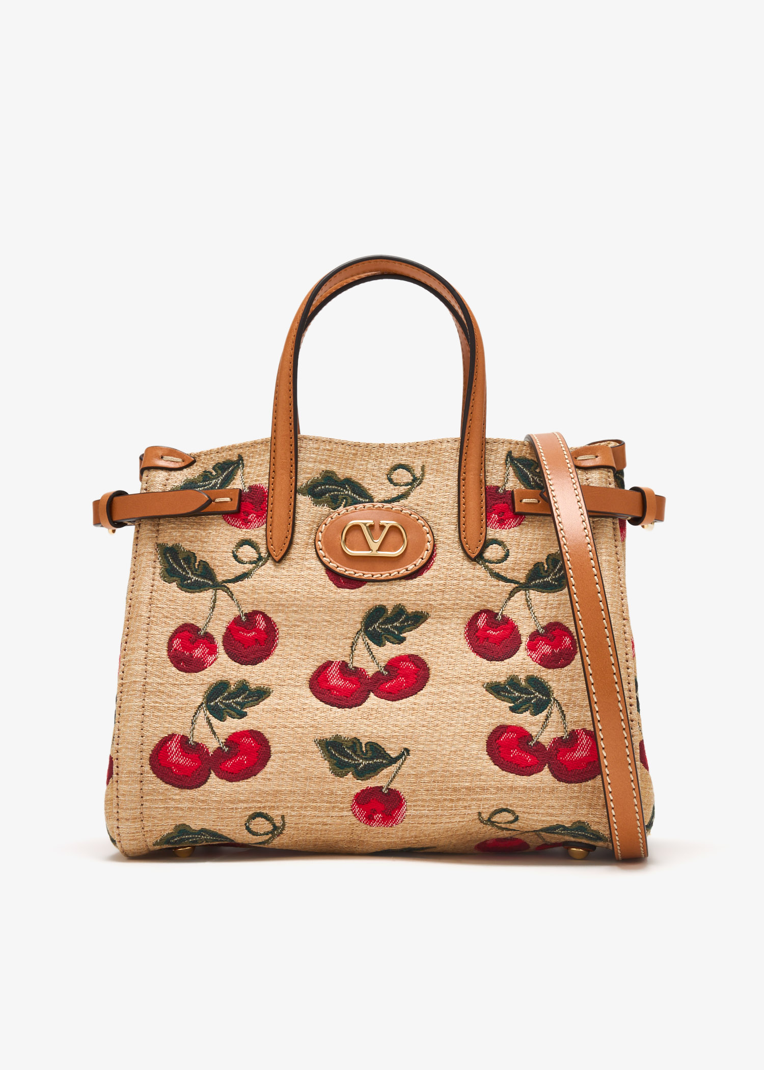 

Antibes Cherryfic small tote bag, Beige