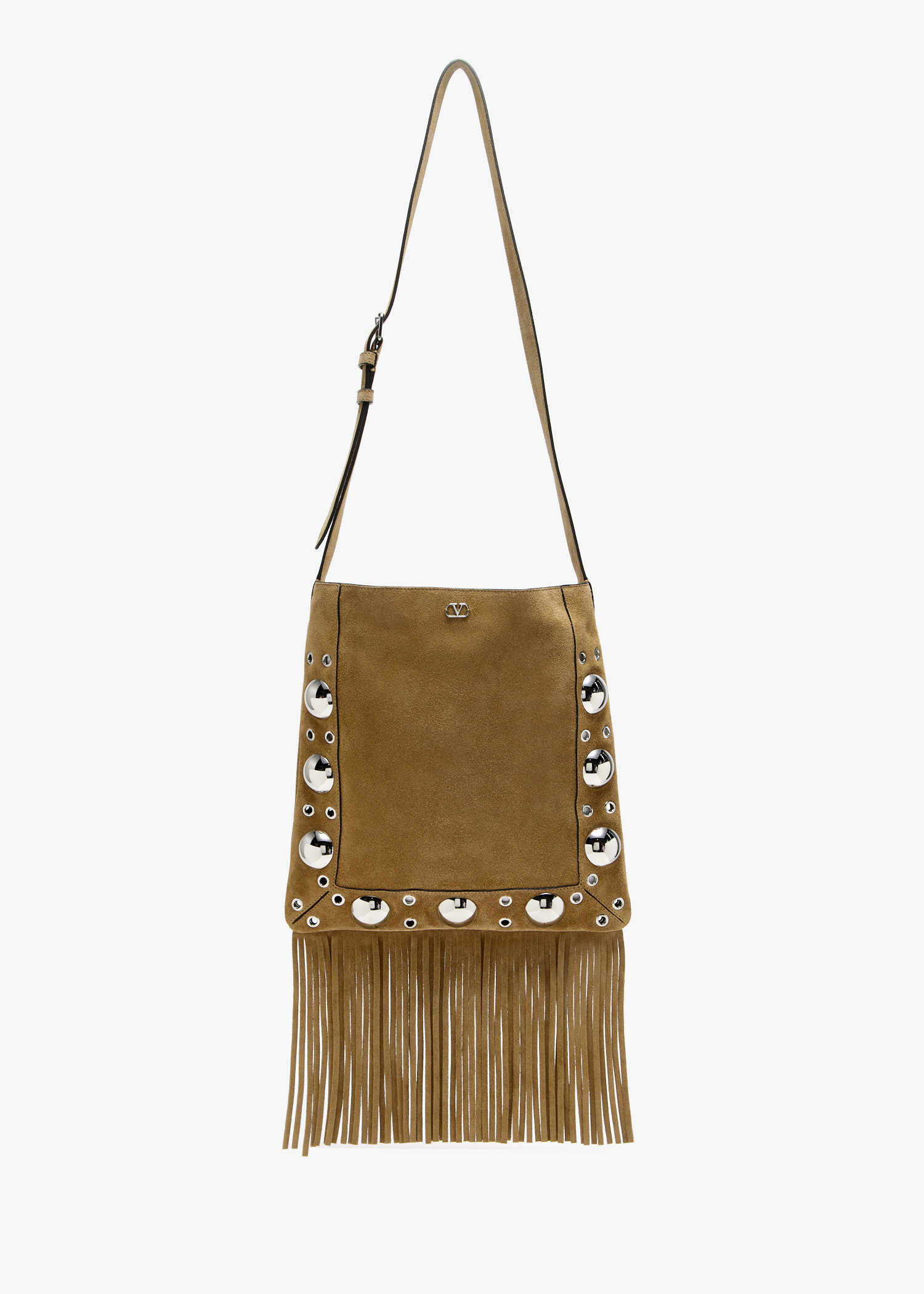 

Nellcôte fringe shoulder bag, Brown