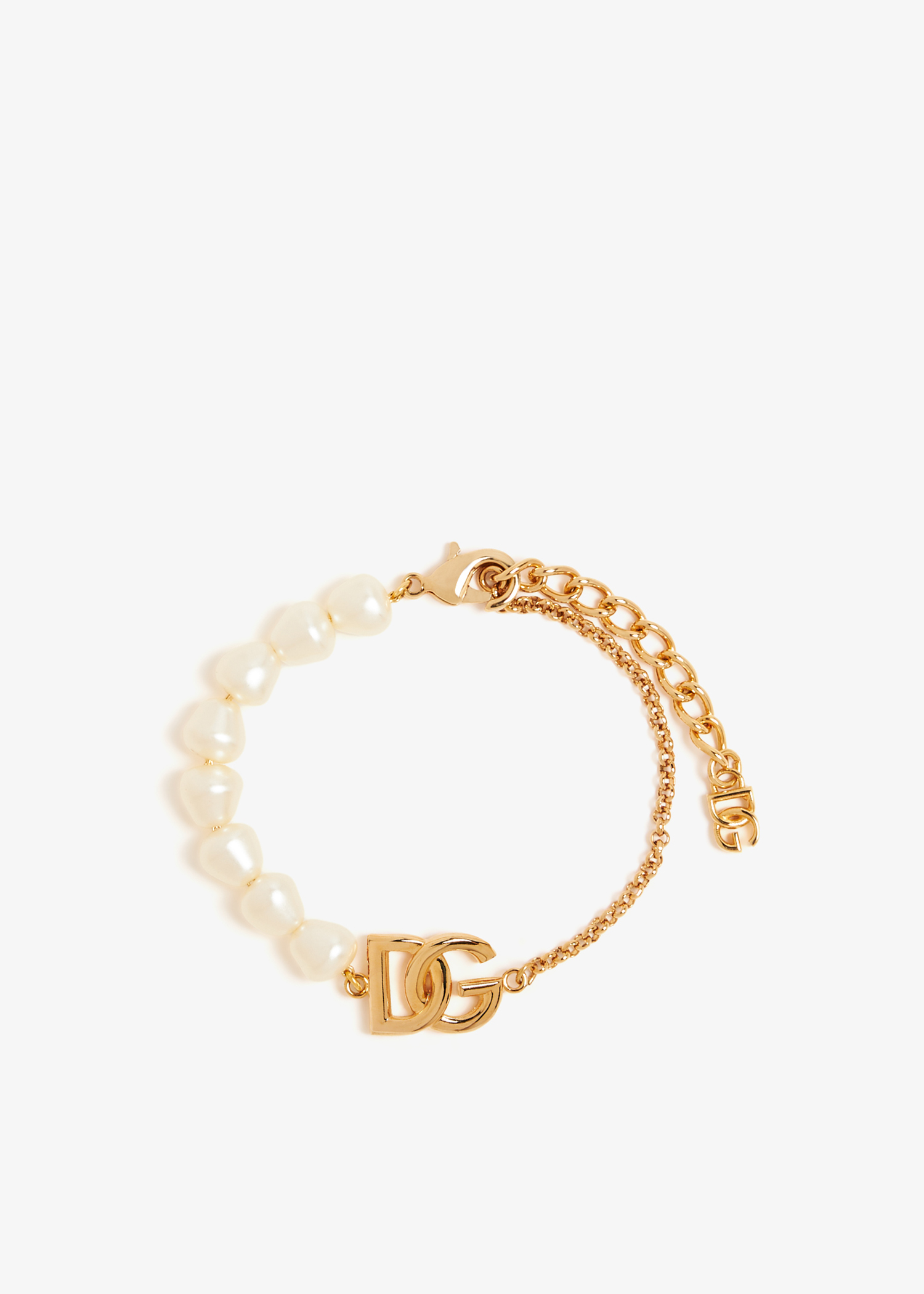 

DG pearl bracelet, Gold