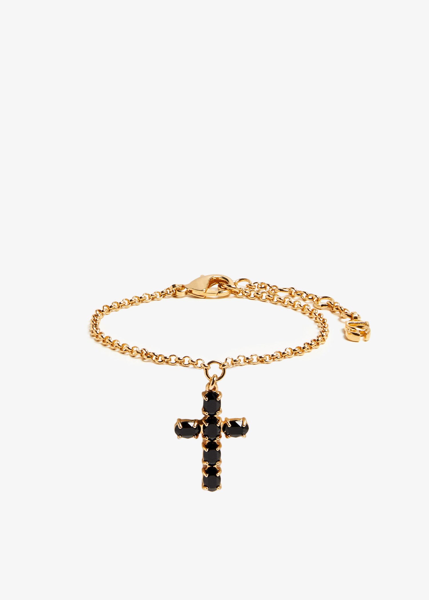 

Cross charm bracelet, Gold