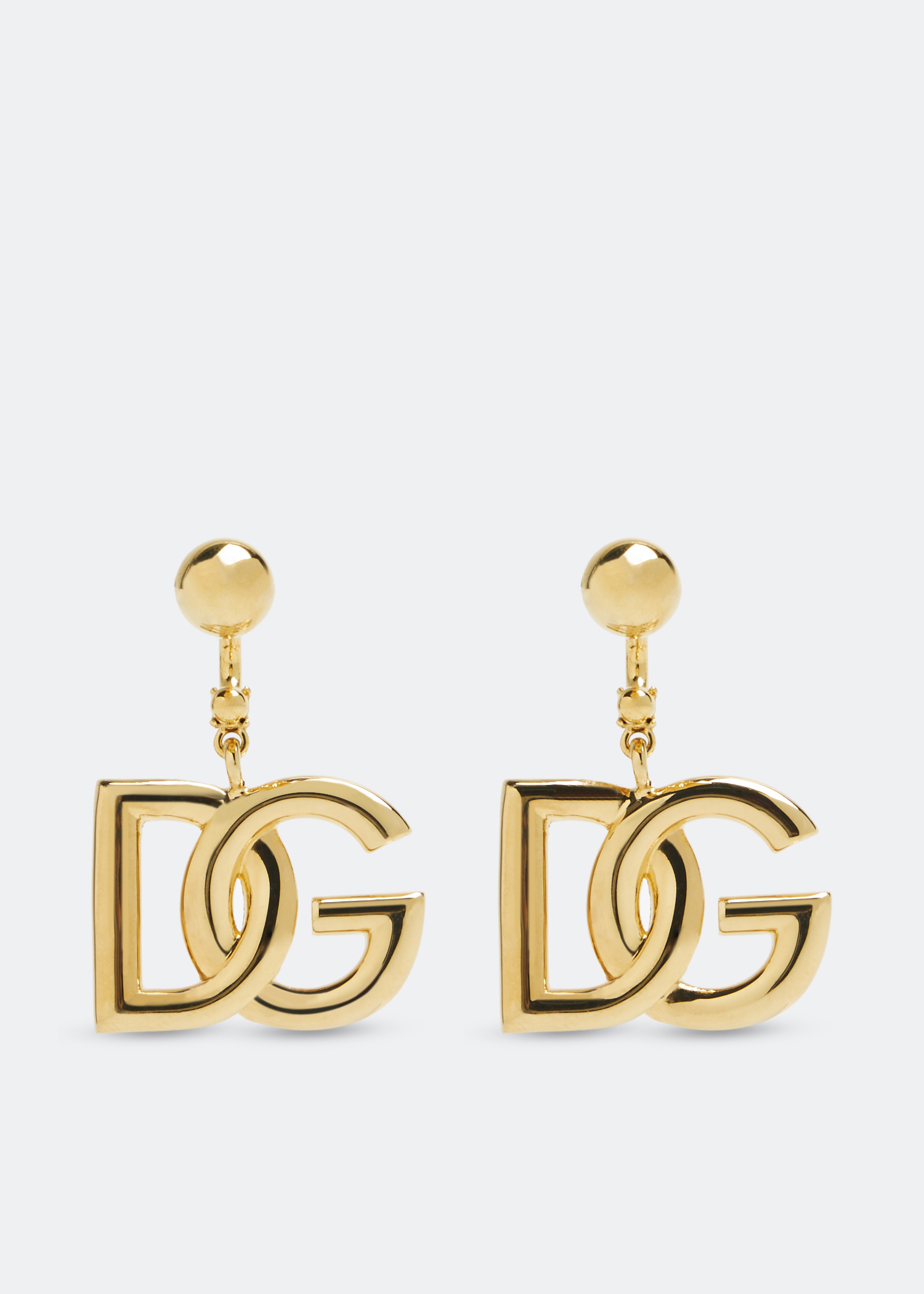 

DG logo earrings, Gold