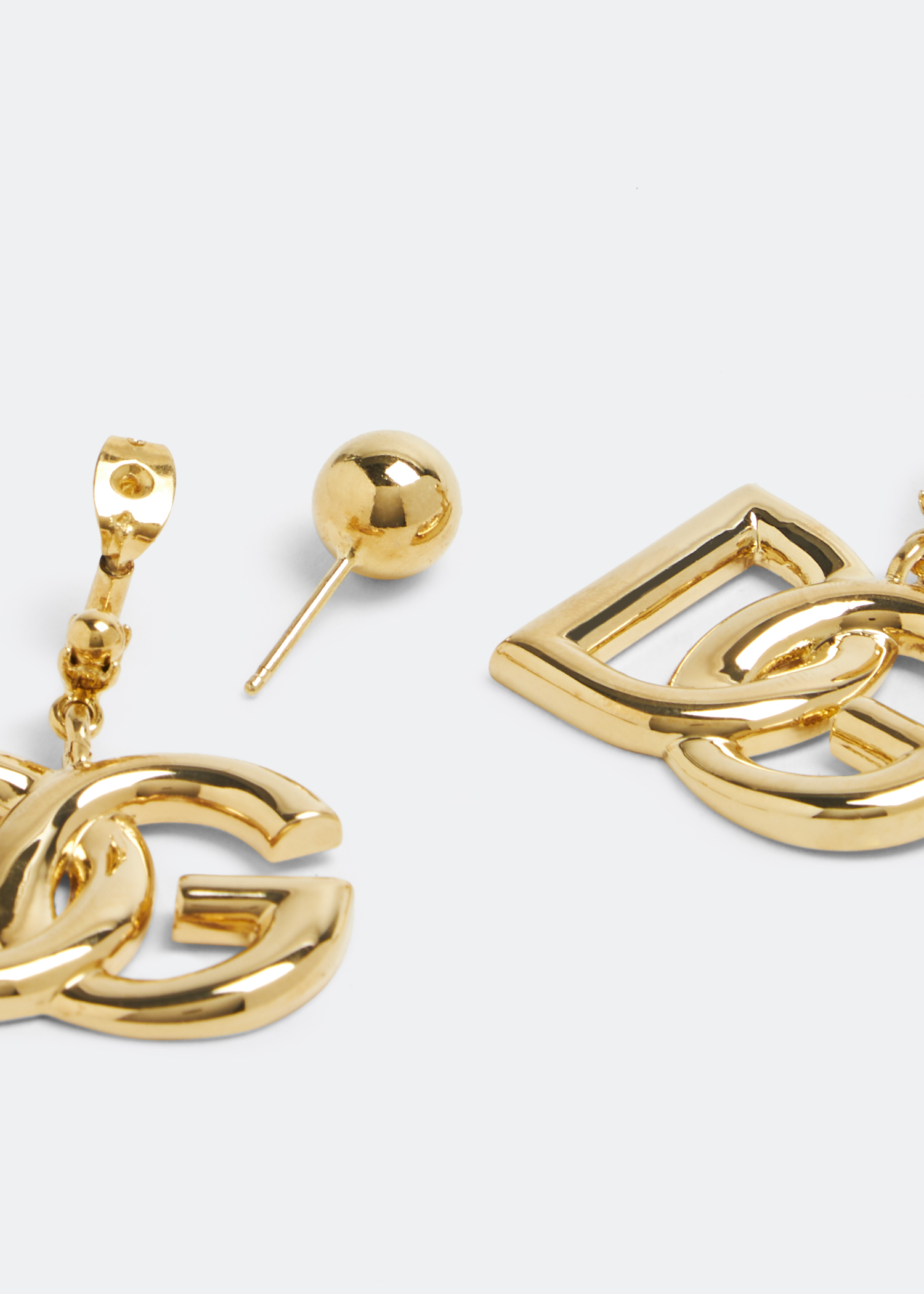 

DG logo earrings, Gold