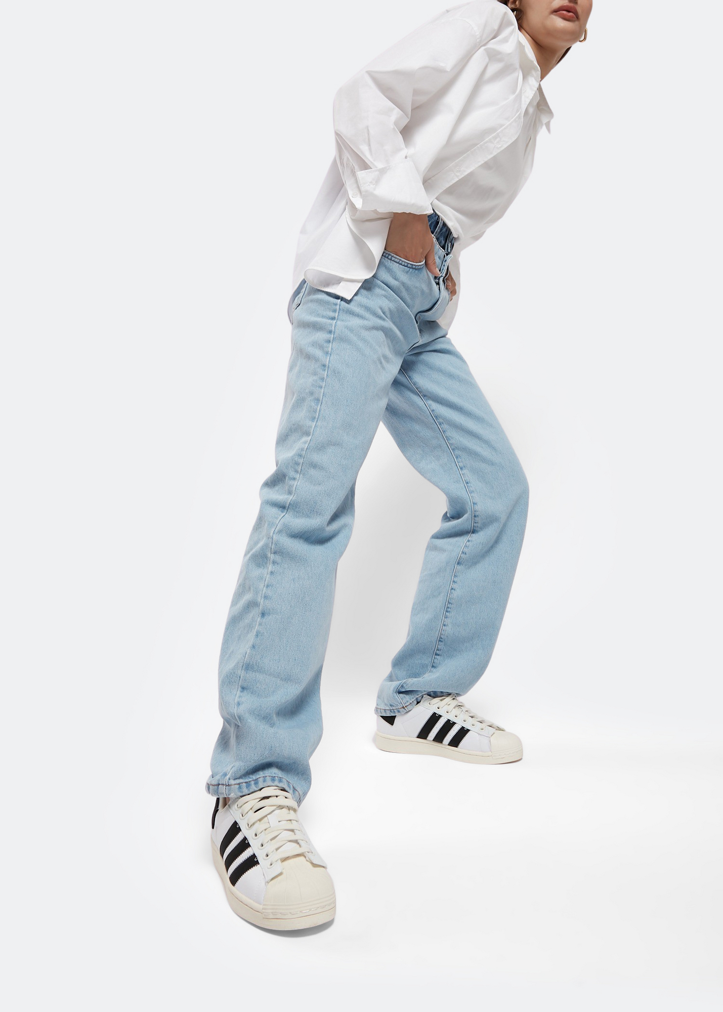 

x Parley Superstar sneakers, White