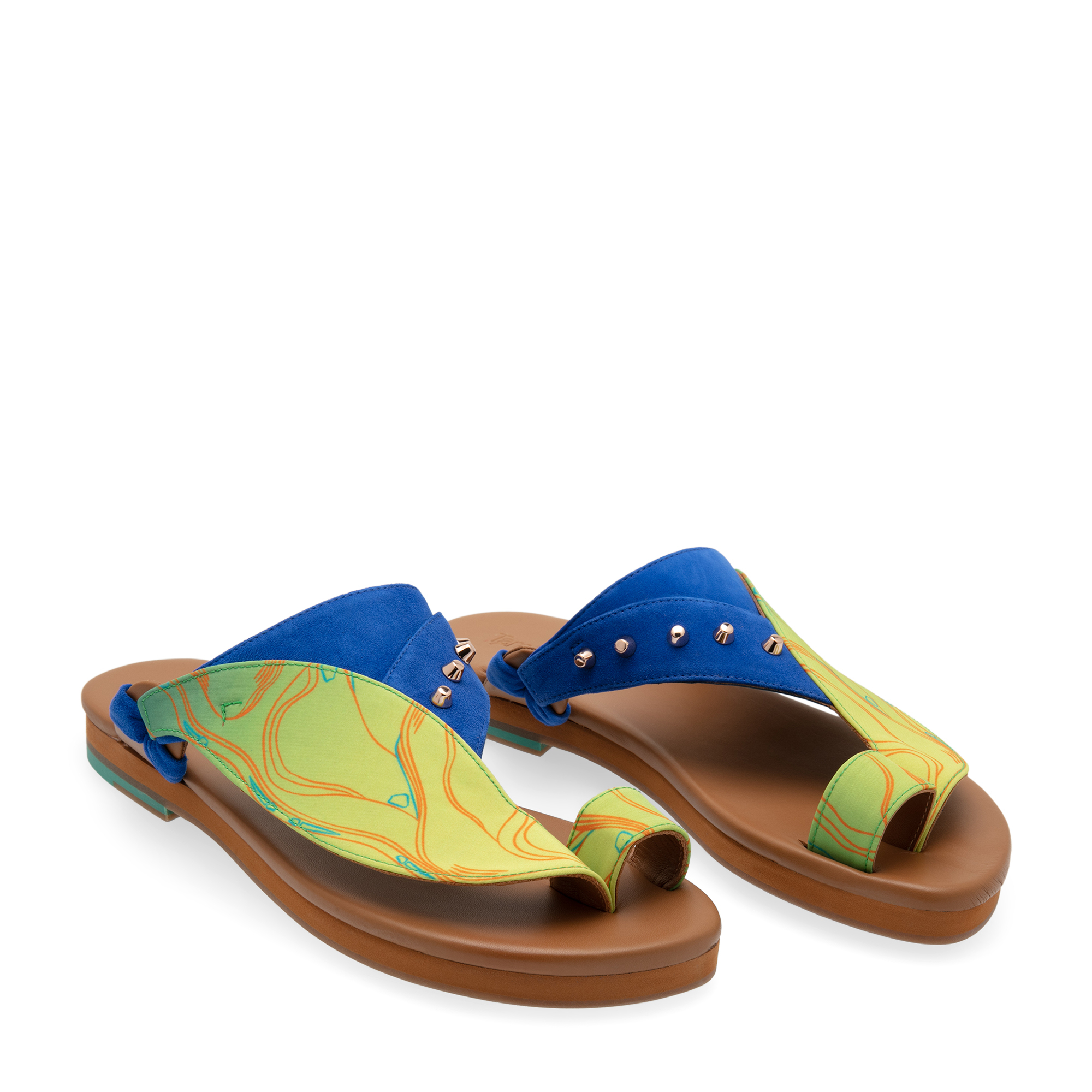 

Hili sandals, Green