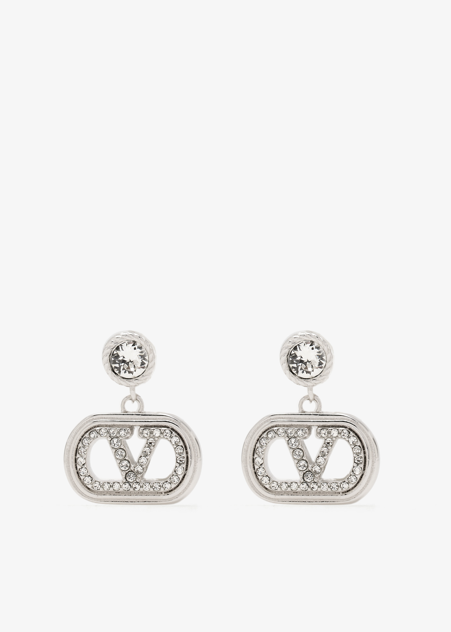 

Ovalette earrings, Gold