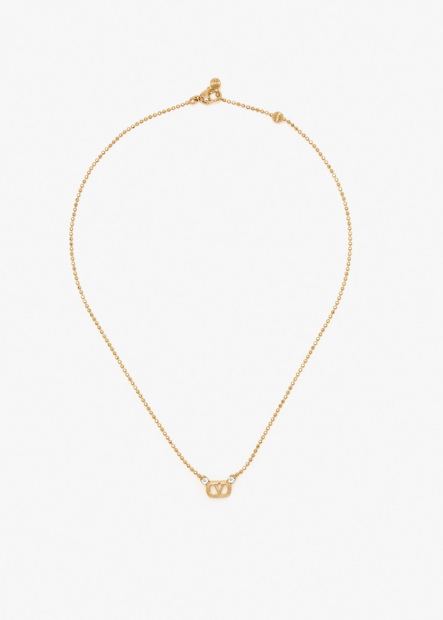 

Ovalette necklace, Gold