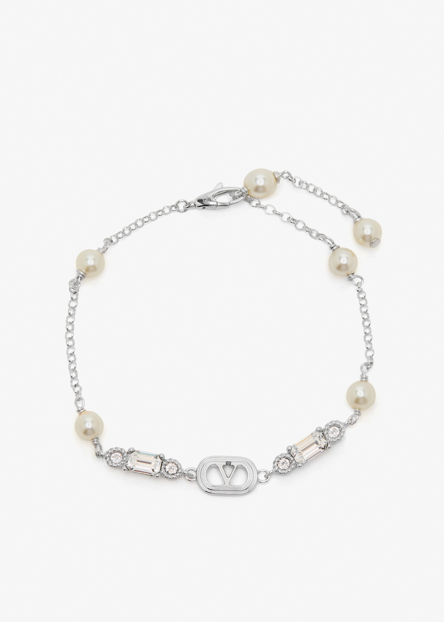 

Ovalette bracelet, Silver