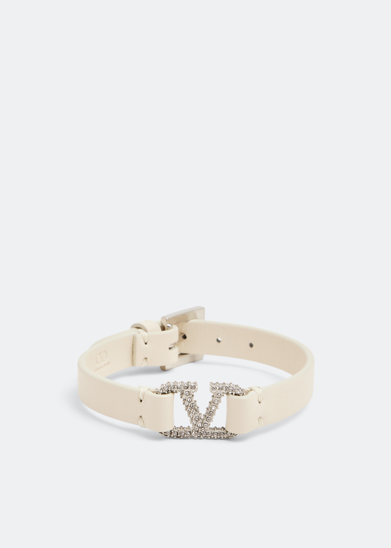 

VLogo Signature bracelet, White