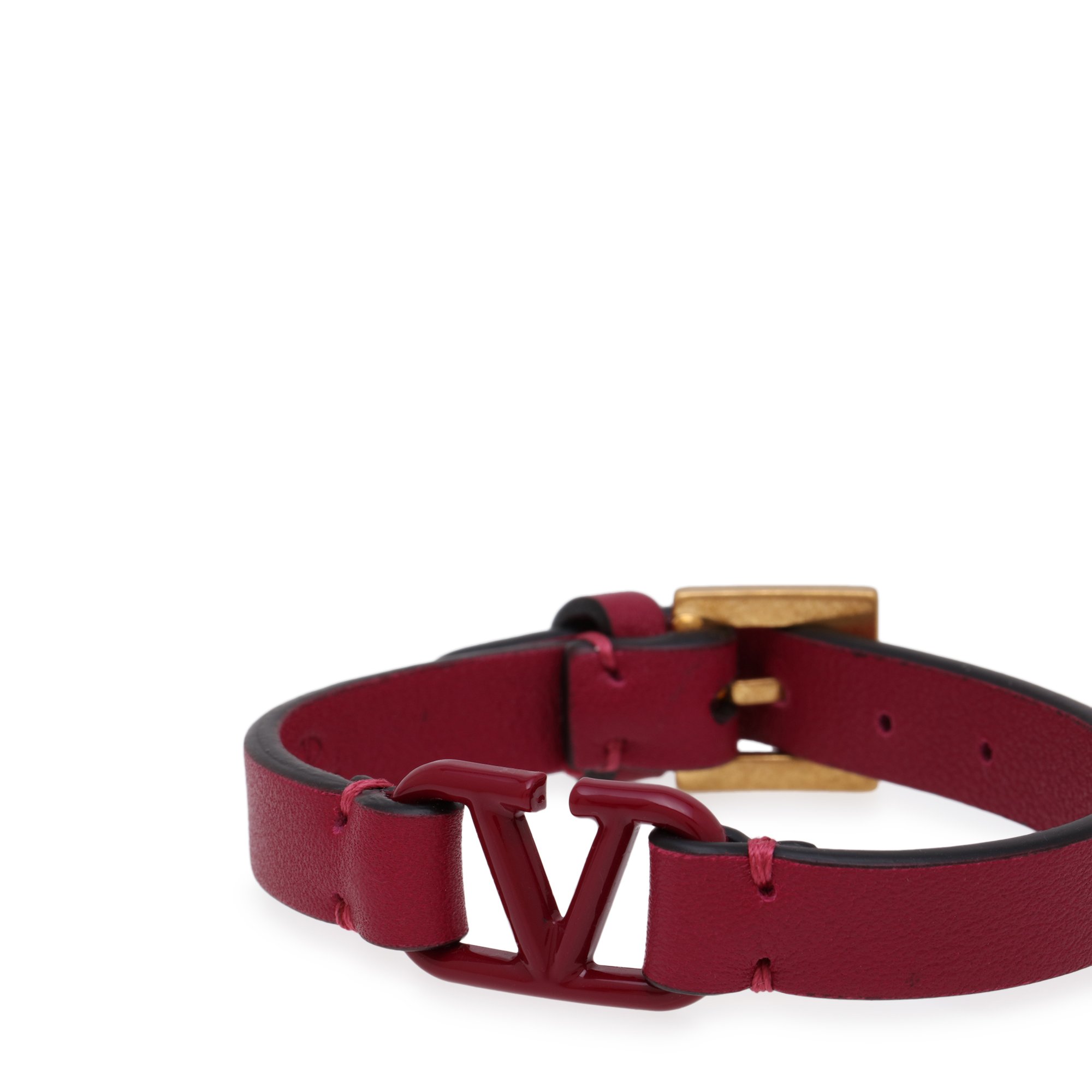 

Vlogo bracelet, Red