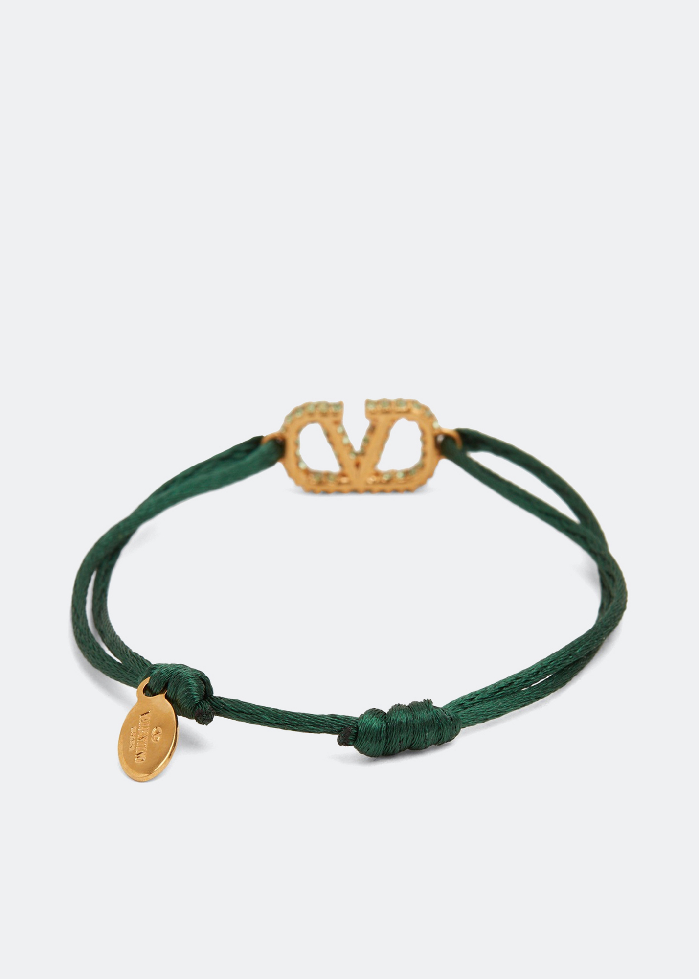 

VLogo bracelet, Green