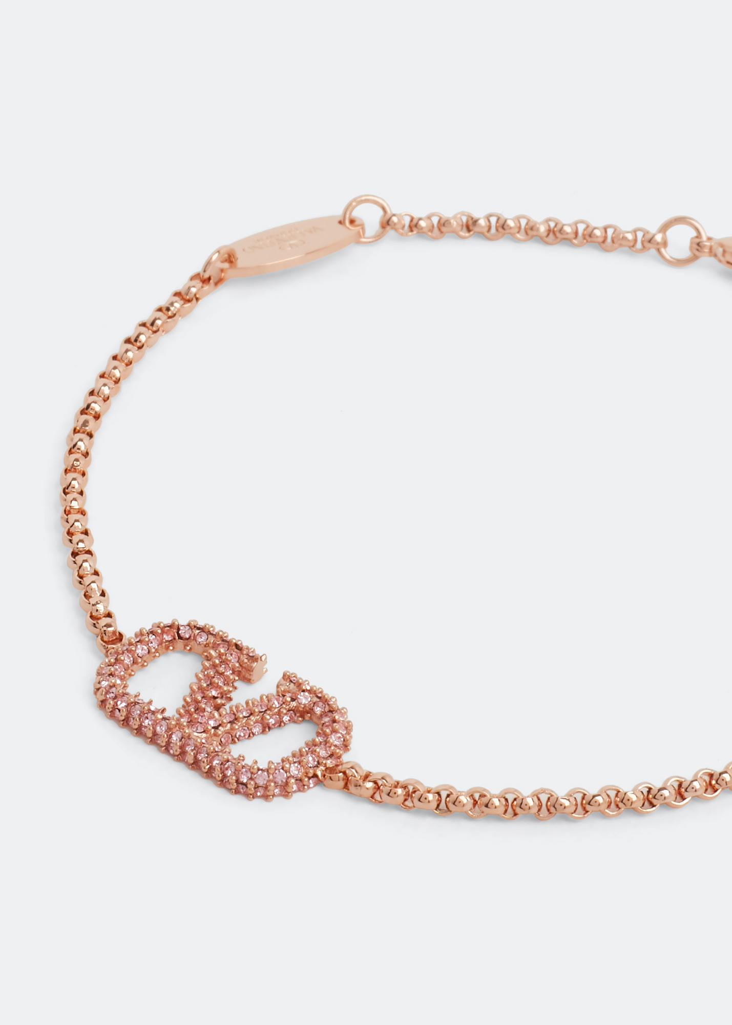 

VLogo Signature bracelet, Gold