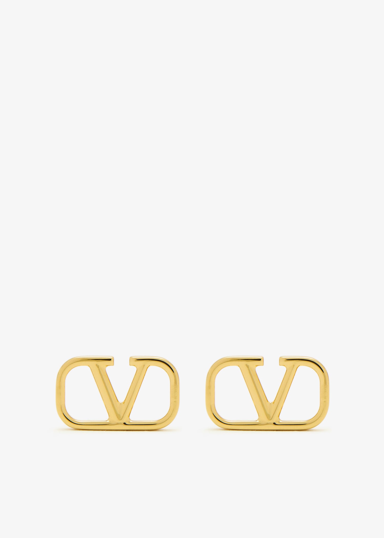 

VLogo Signature earrings, Gold