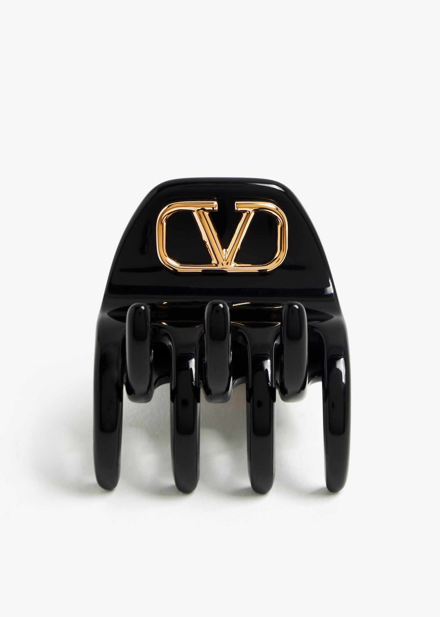 

VLogo Signature hair clip, Black