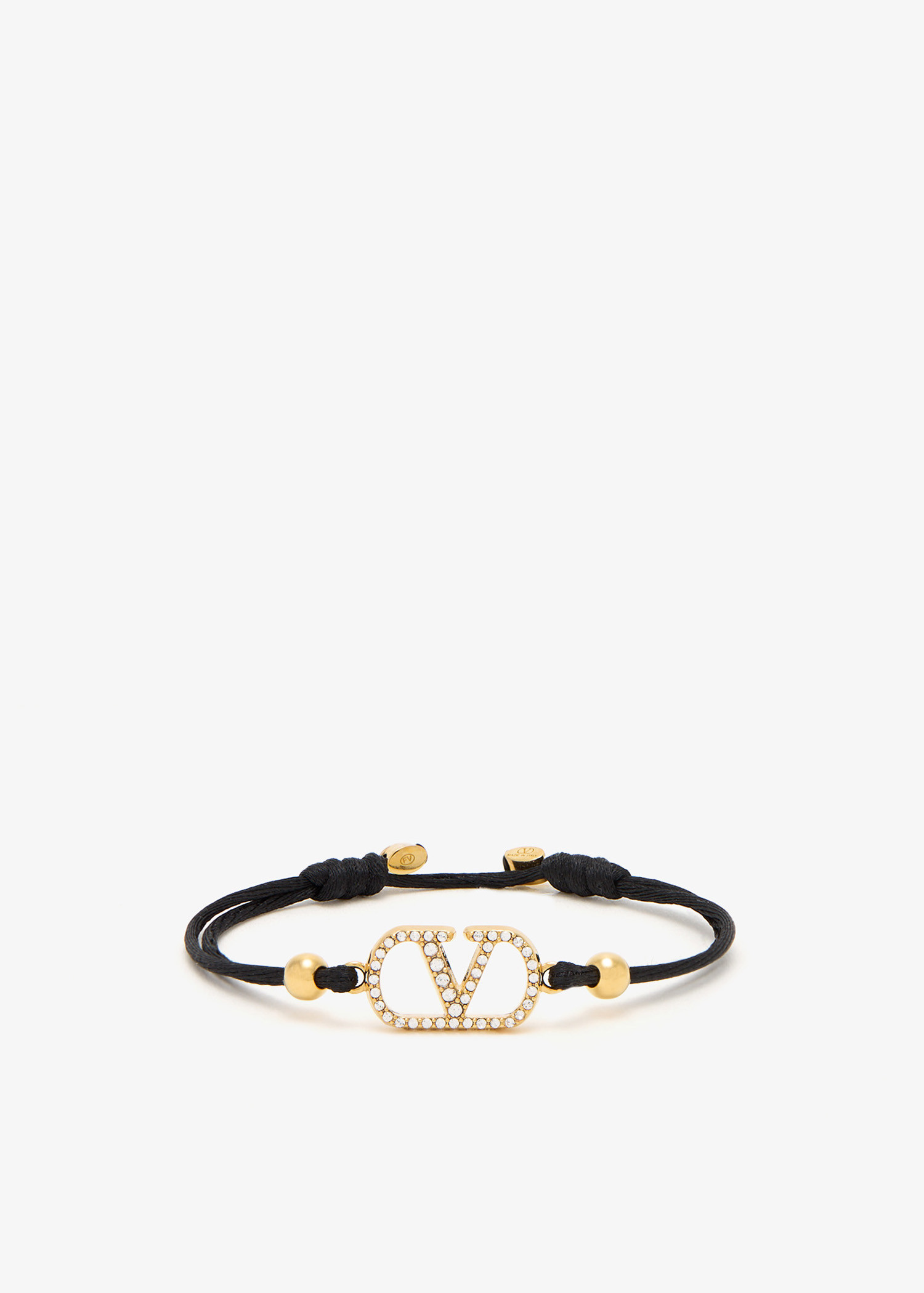 

VLogo Signature bracelet, Black