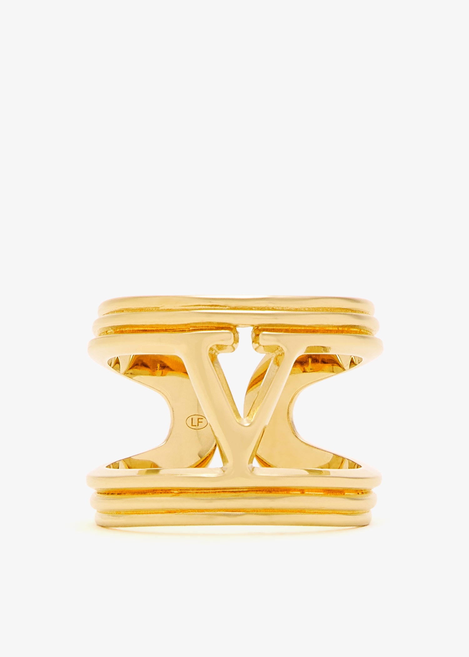

VLogo Signature ring, Gold