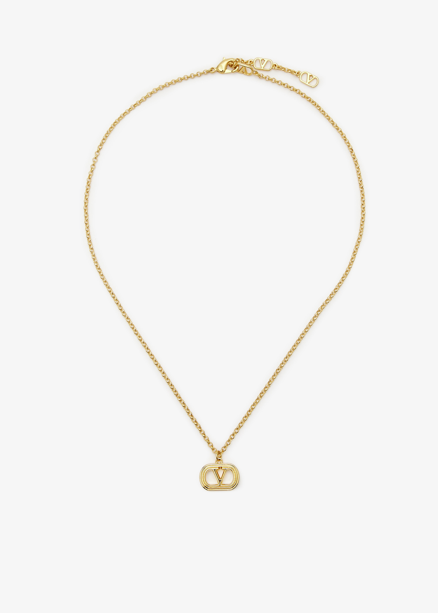 

VLogo Signature necklace, Gold