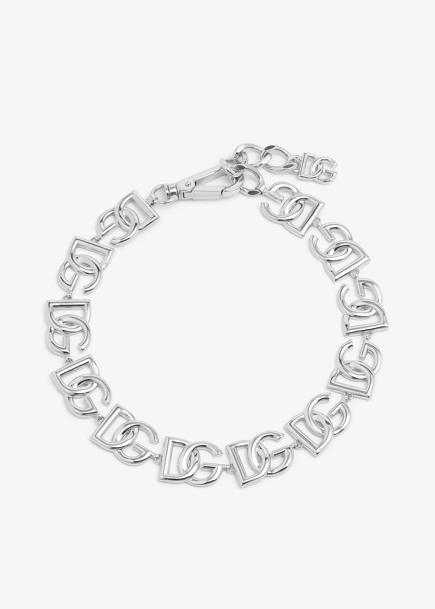 

DG logo necklace, Silver