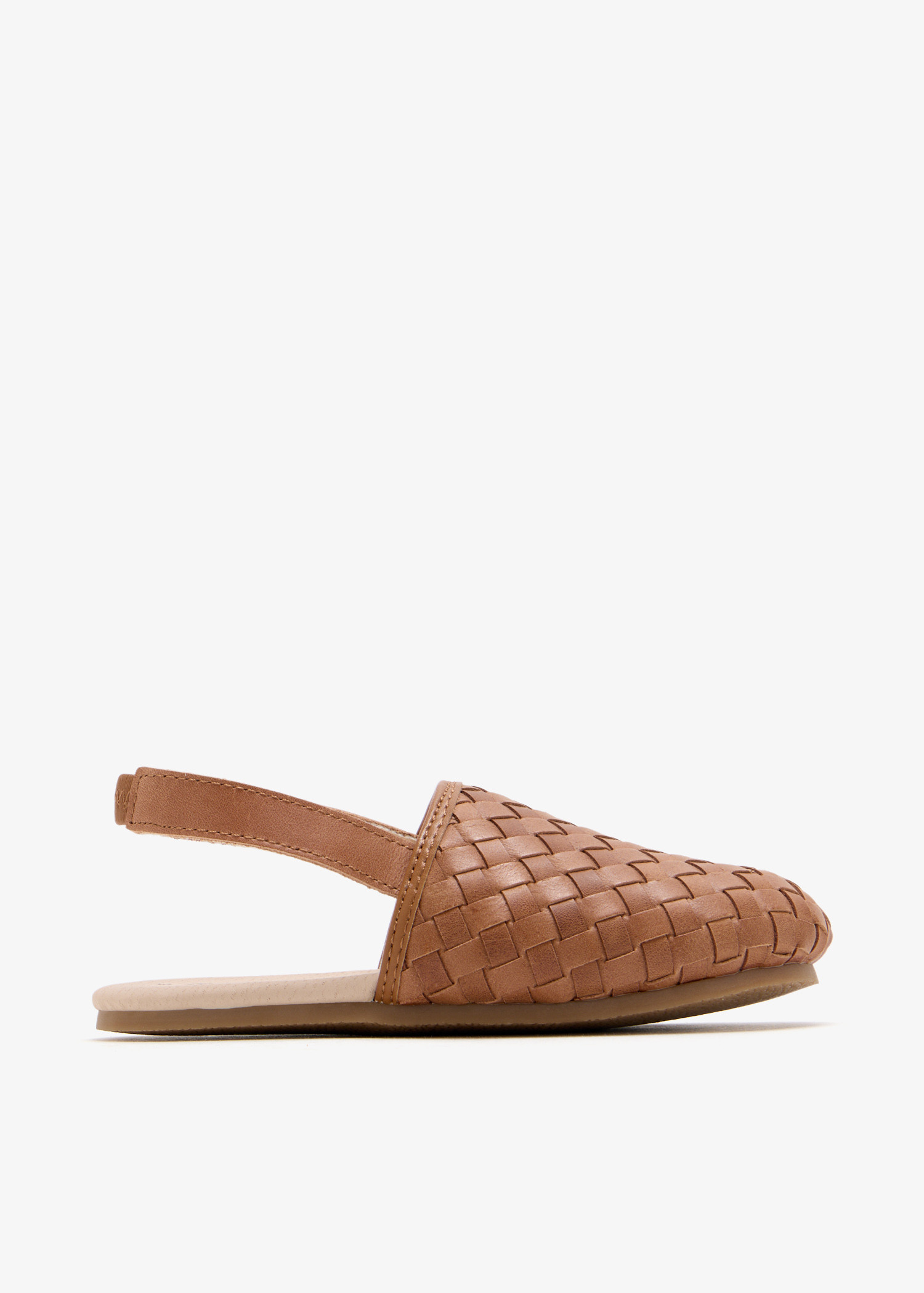 

Woven sandals, Orange