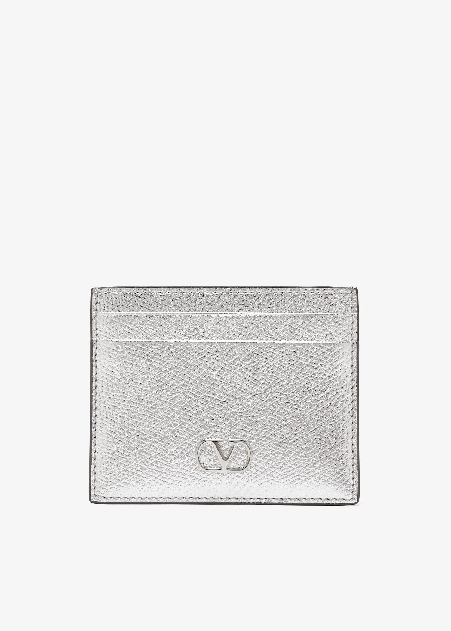 

VLogo Signature card case, Silver