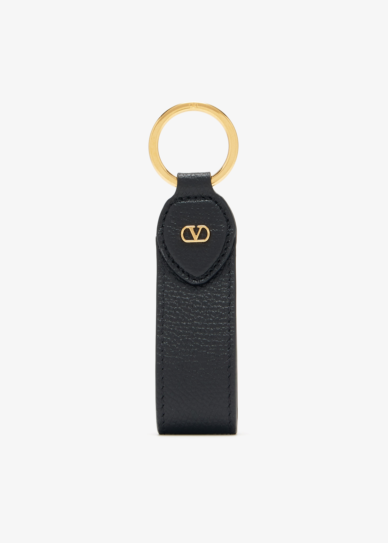 

VLogo Signature key ring, Black