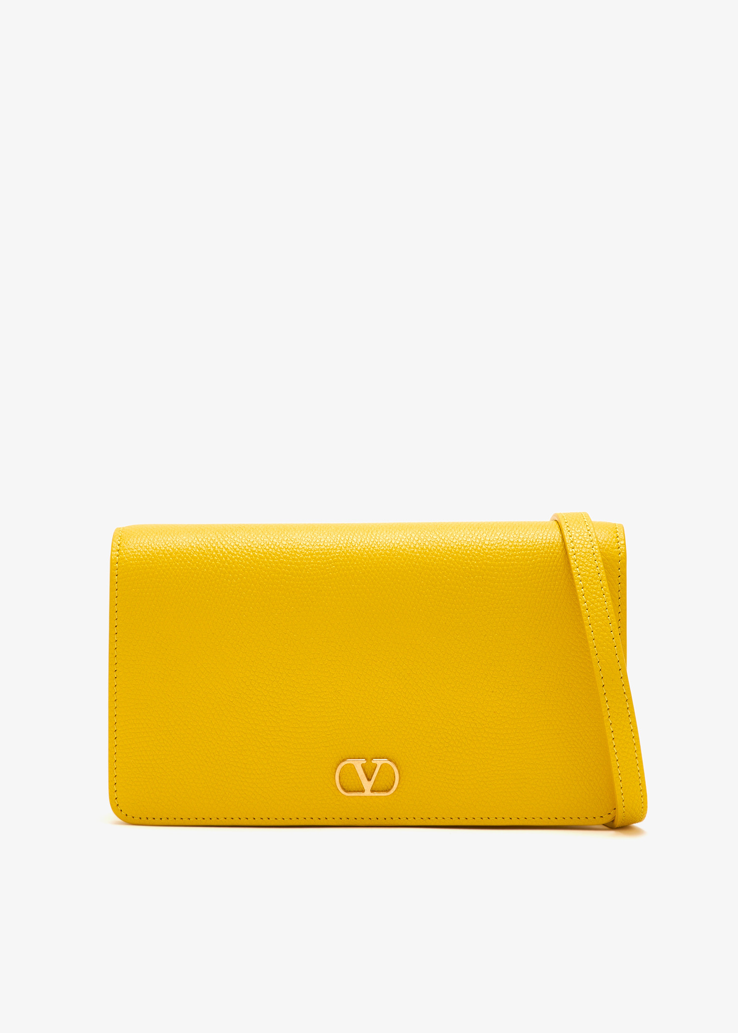 

VLogo Signature mini bag, Yellow