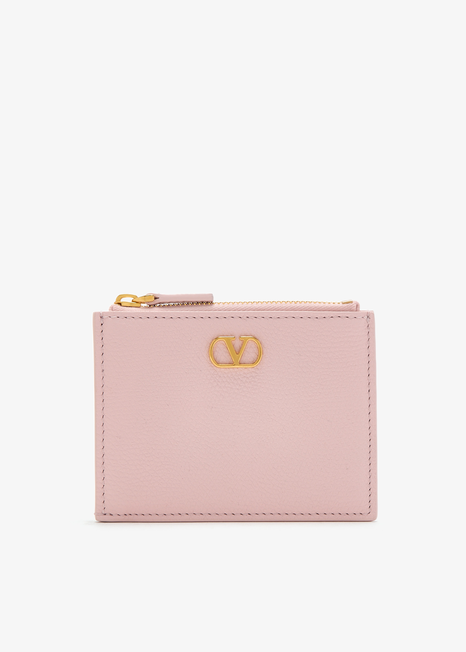 

VLogo Signature card holder, Pink